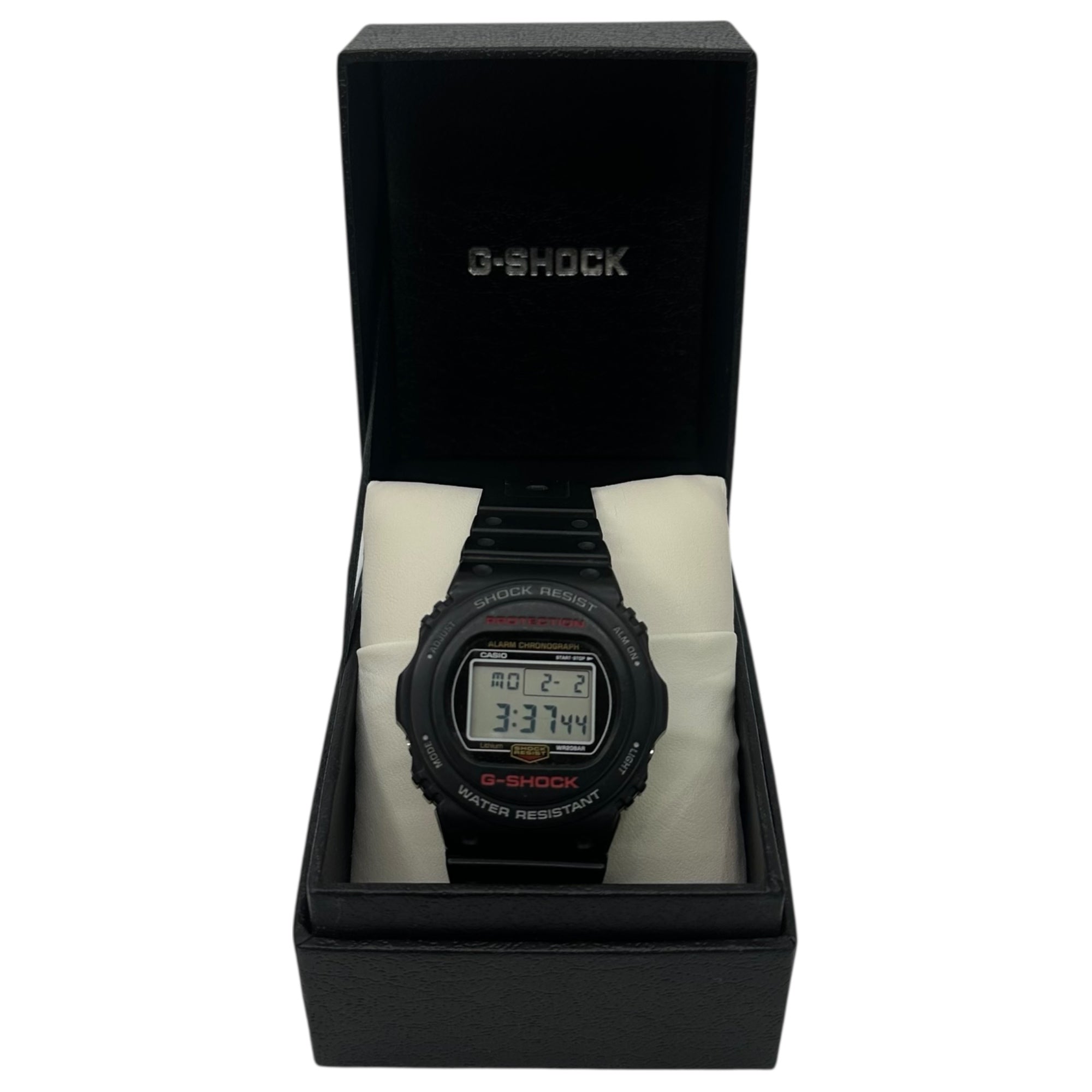 CASIO(カシオ) G-SHOCK ジーショック デジタル 腕時計 DW-5750E ブラック×レッド