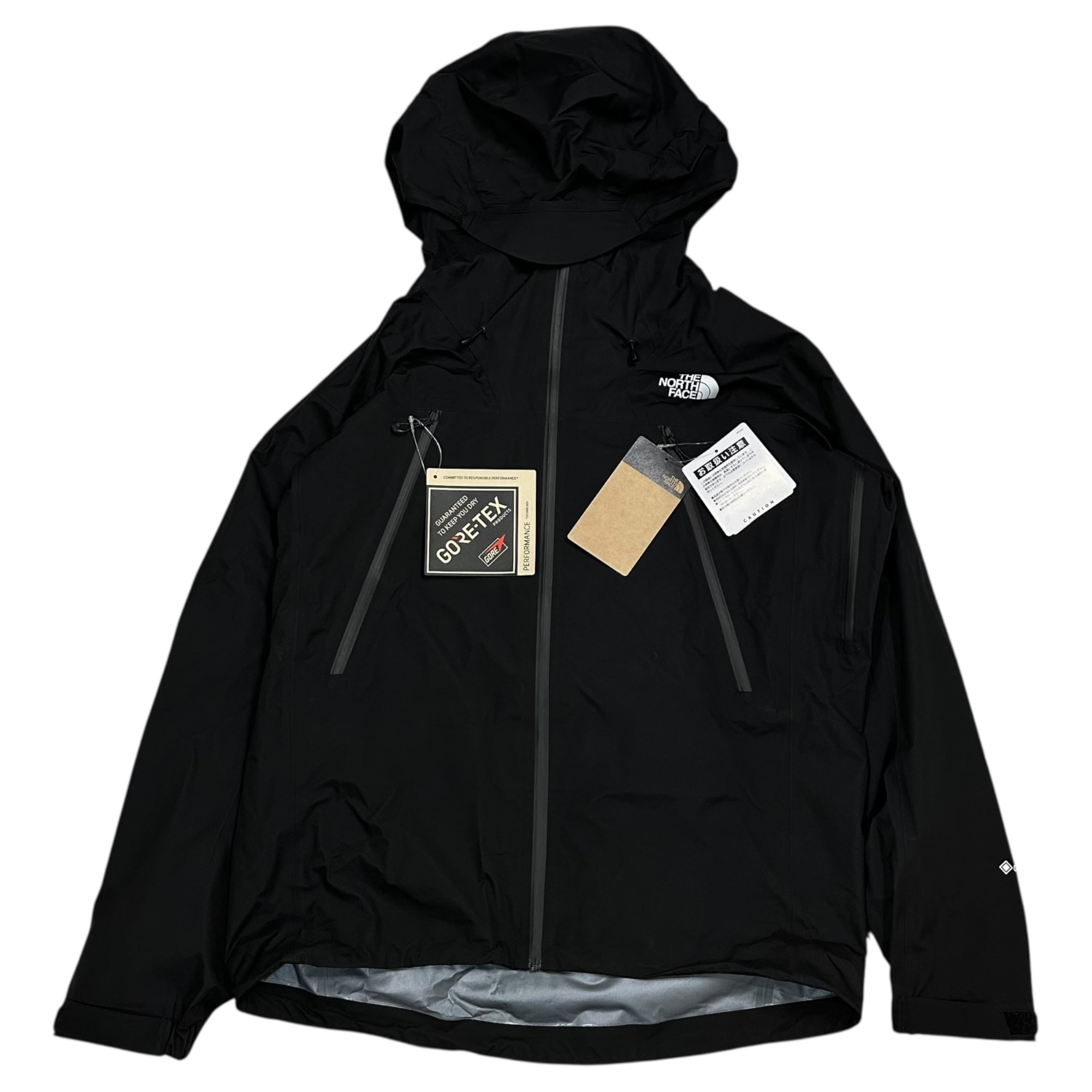 THE NORTH FACE(ノースフェイス) GORE-TEX CLIMB LIGHT JACKET ゴアテックス クライム ライト ジャケット NP12501 M ブラック シェル マウンテンパーカー アウトドア