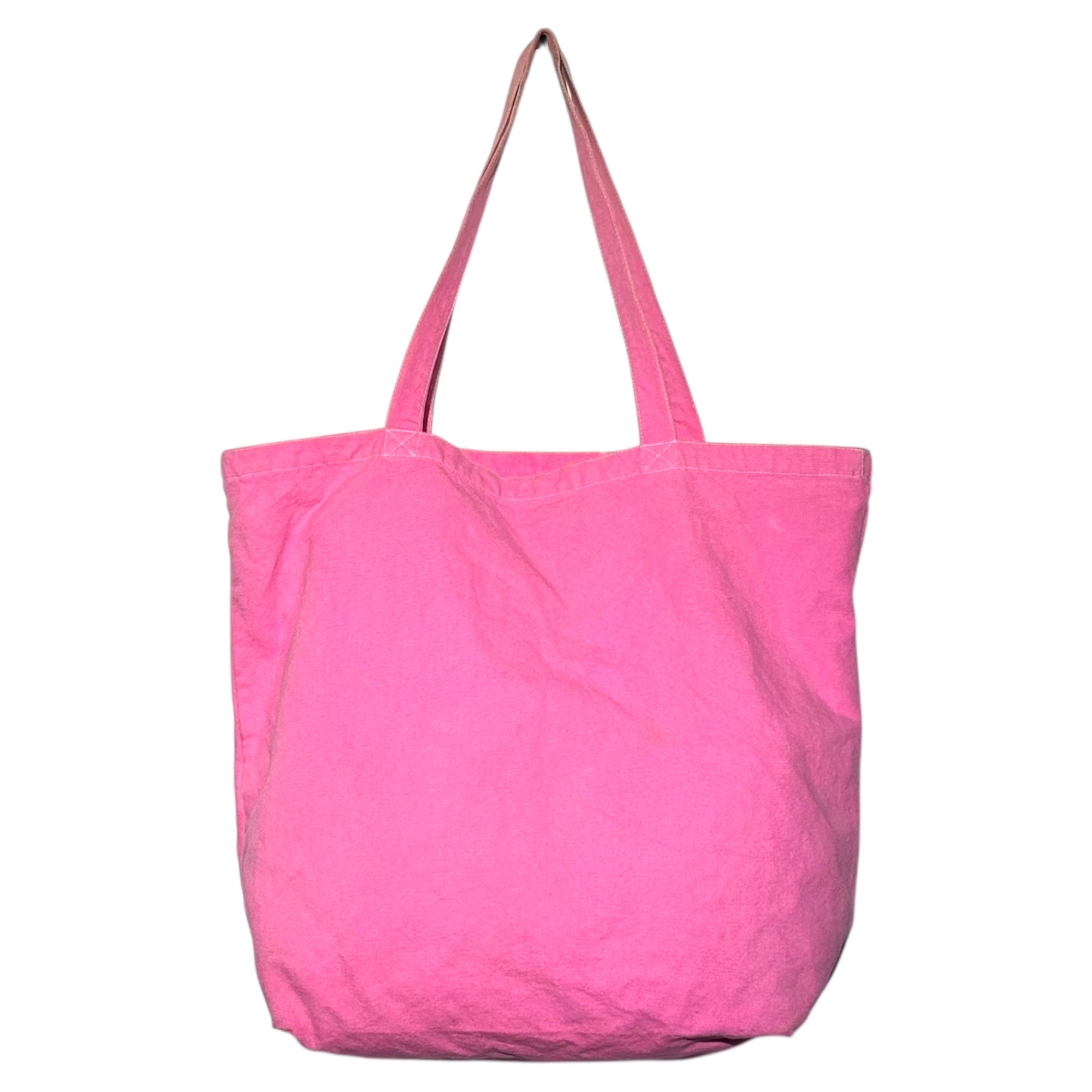 eye COMME des GARCONS JUNYA WATANABE MAN(アイコムデギャルソンジュンヤワタナベマン) 11SS Cotton Logo Tote Bag コットン ロゴ トートバッグ WG-K 294 ピンク