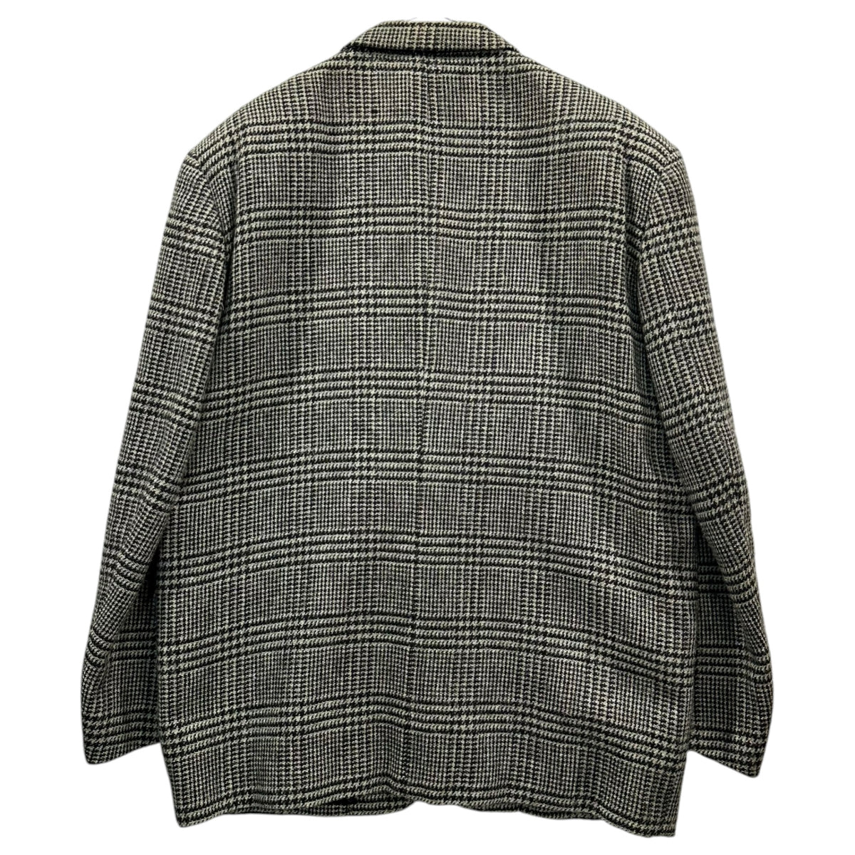 COMME des GARCONS HOMME(コムデギャルソンオム) 1980's Houndstooth Tweed 2B Jacket 千鳥格子 ツイード 2B ジャケット HJ-05048 S グレー×ブラック 80年代 テーラード
