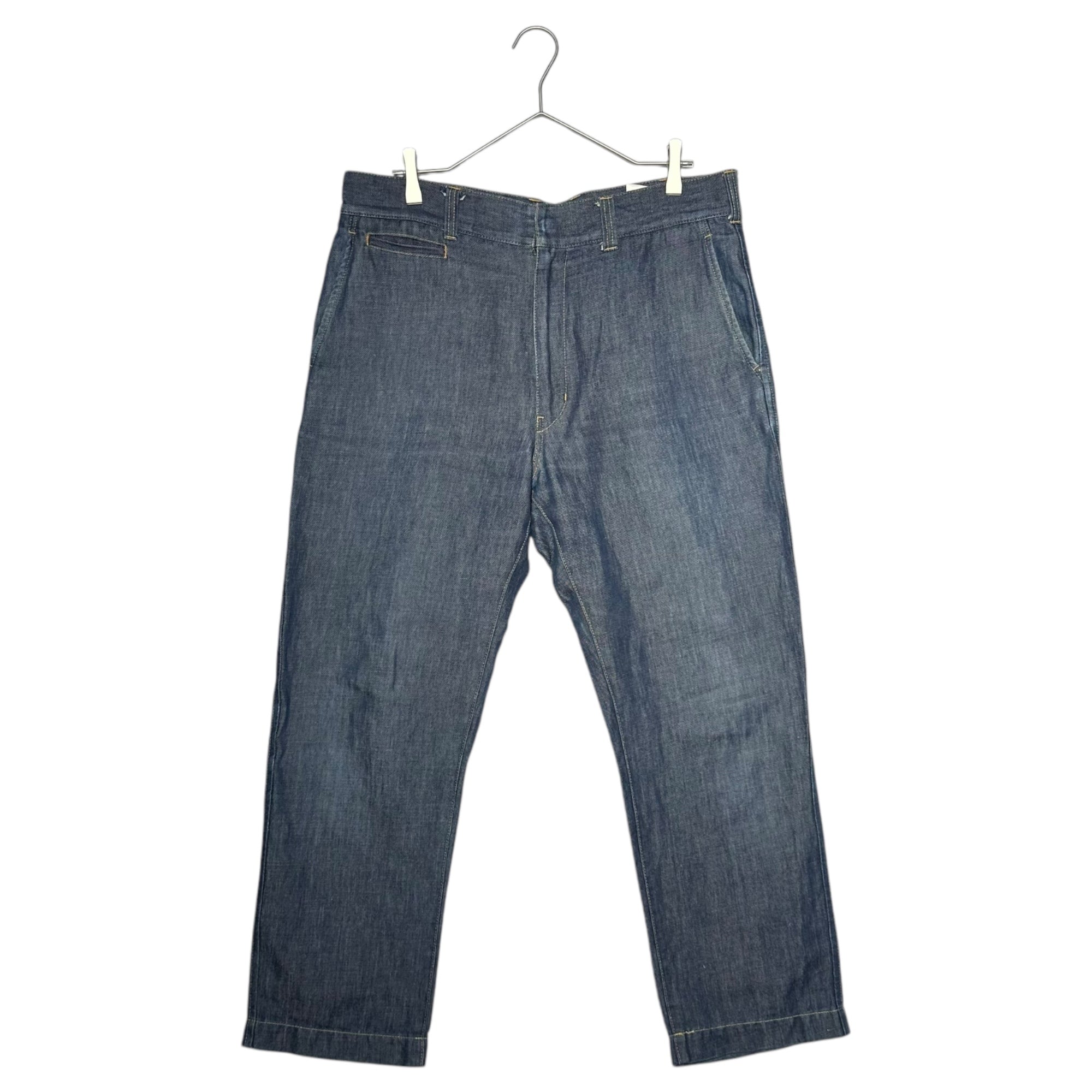 COMME des GARCONS JUNYA WATANABE MAN(コムデギャルソンジュンヤワタナベマン) 13SS Cotton Linen Denim Pants コットン リネン デニムパンツ WK-P026 L インディゴ AD2012