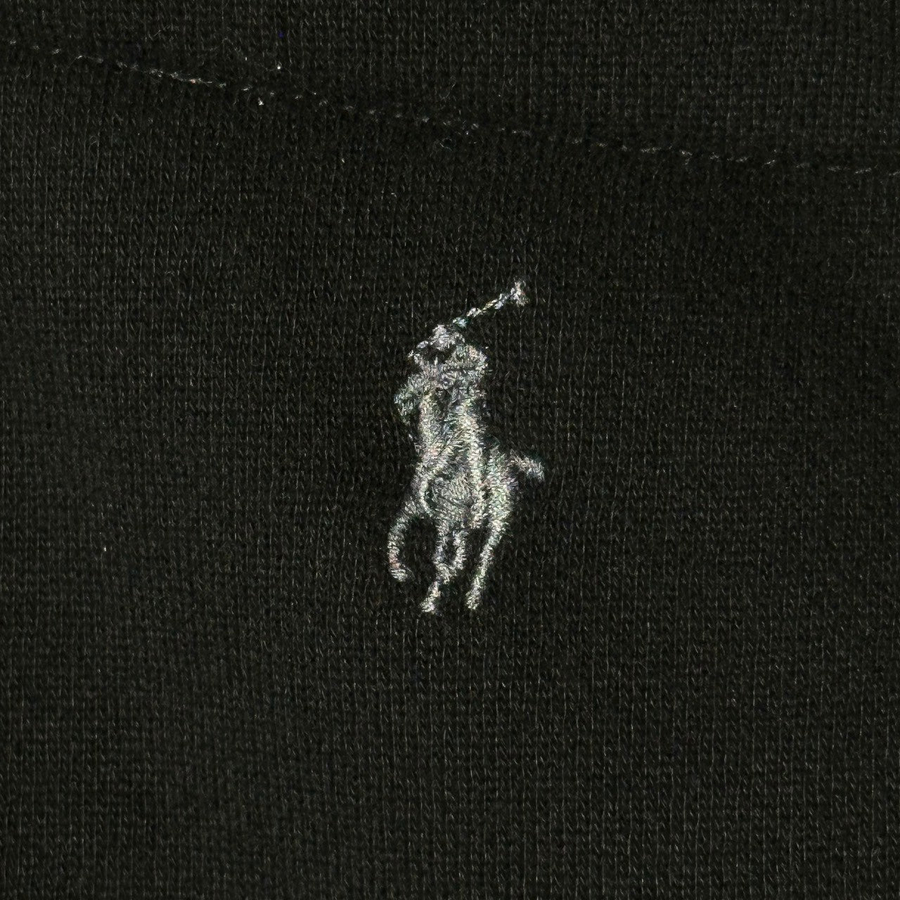 POLO RALPH LAUREN(ポロラルフローレン) Logo Embroidered Hooded Sweatshirt Vest ロゴ刺繡 フーデット スウェット ベスト 710620160002 XS ブラック サーマル裏地