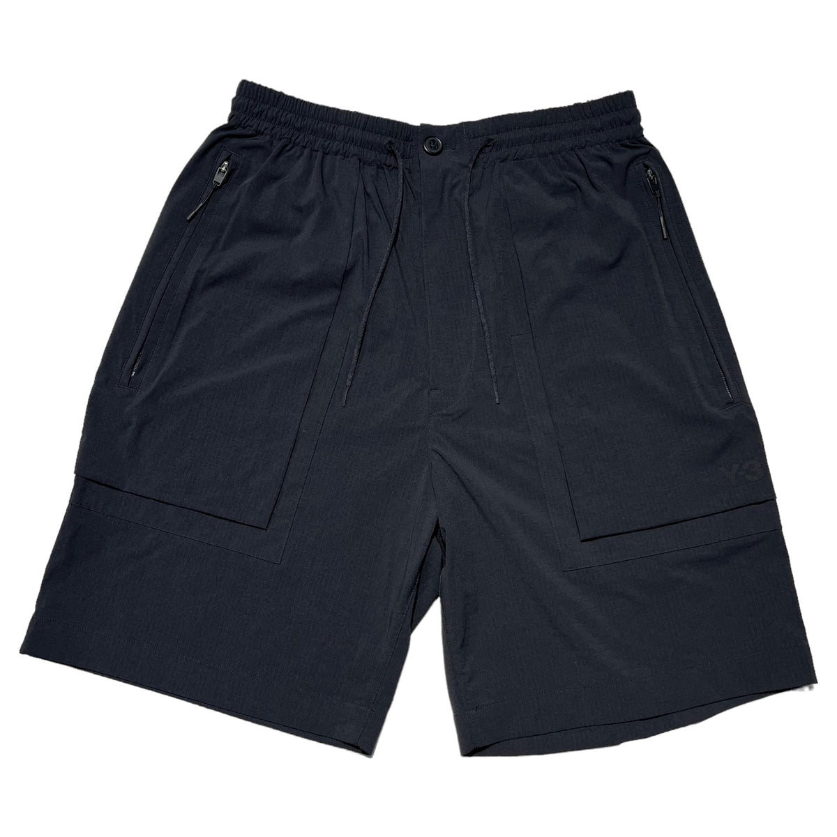 Y-3(ワイスリー) 22SS Stretch nylon ripstop wide shorts ストレッチ 