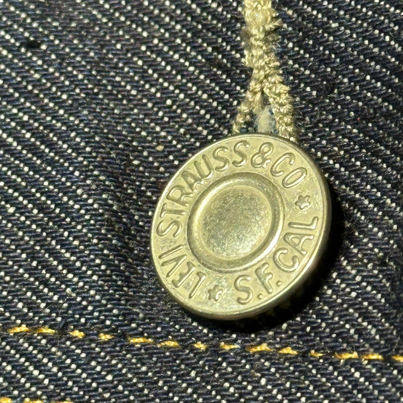 LEVI'S VINTAGE CLOTHING(リーバイスビンテージクロージング) 1936 506XX TYPE I JACKET 1st タイプ デニム ジャケット オーガニック コットン 70506-0028 46(XXL) インディゴ Tバック