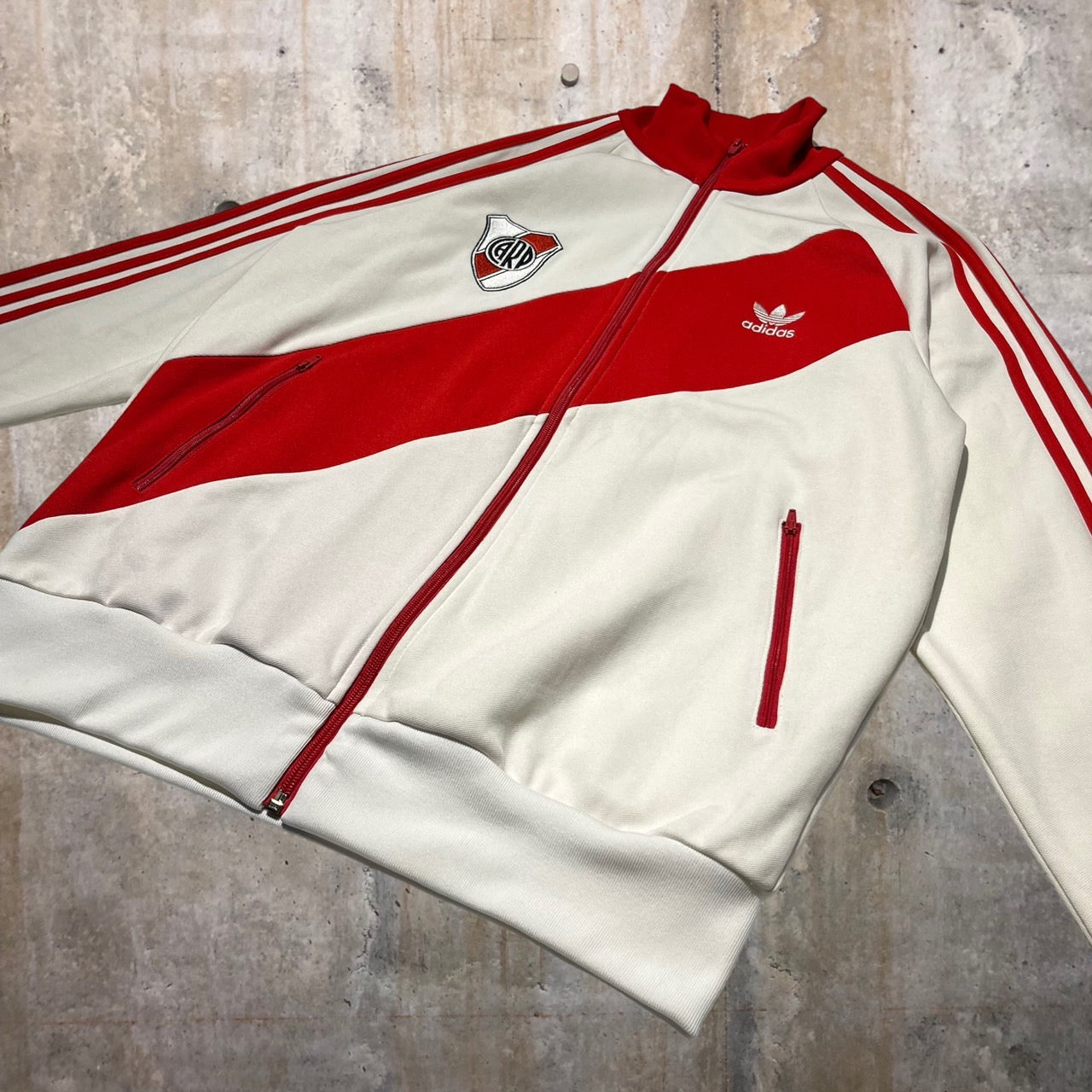 adidas(アディダス) 00s "River Plate"トラックジャケット AK9001 105(Lサイズ程度) レッド