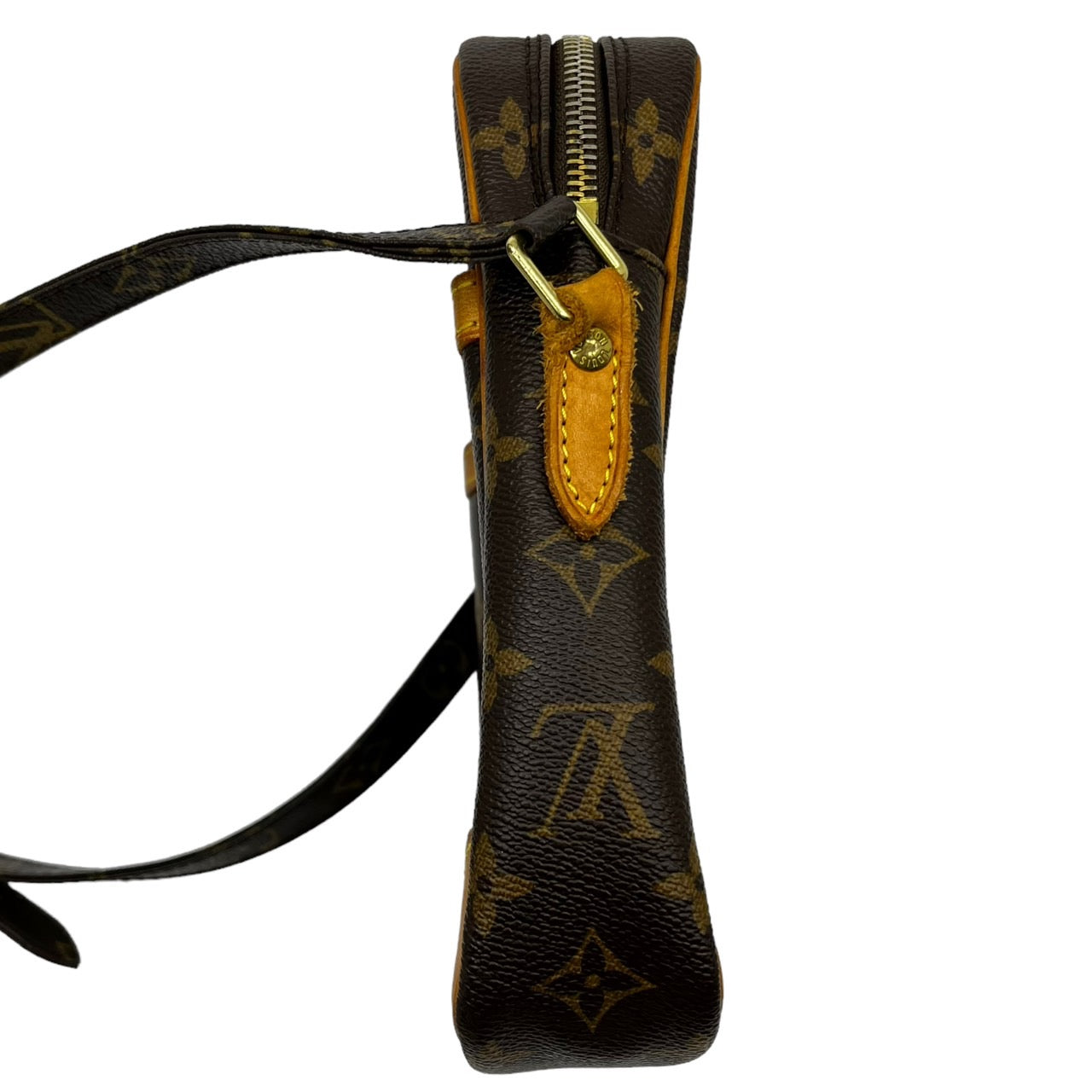 LOUIS VUITTON(ルイヴィトン) Danube ダヌーブ ショルダーバッグ サコッシュ M45266 ブラウン モノグラム TJ3190