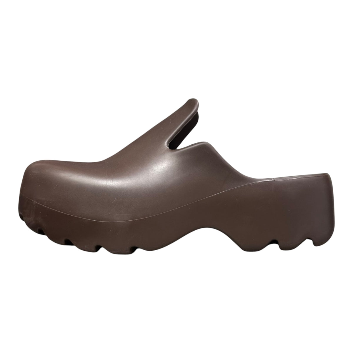 BOTTEGA VENETA(ボッテガヴェネタ) Rubber Flash Clog Sandals ラバー フラッシュ クロッグ サンダル 43 ブラウン