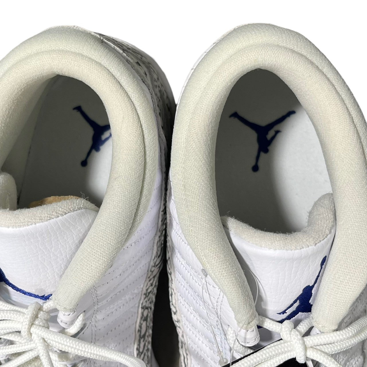 NIKE(ナイキ) AIR JORDAN 11 RETRO LOW COBALT エア ジョーダン 11 レトロ ロー コバルト (2015) 306008-102 31.5cm ホワイト×セメント グレー ローカット スニーカー