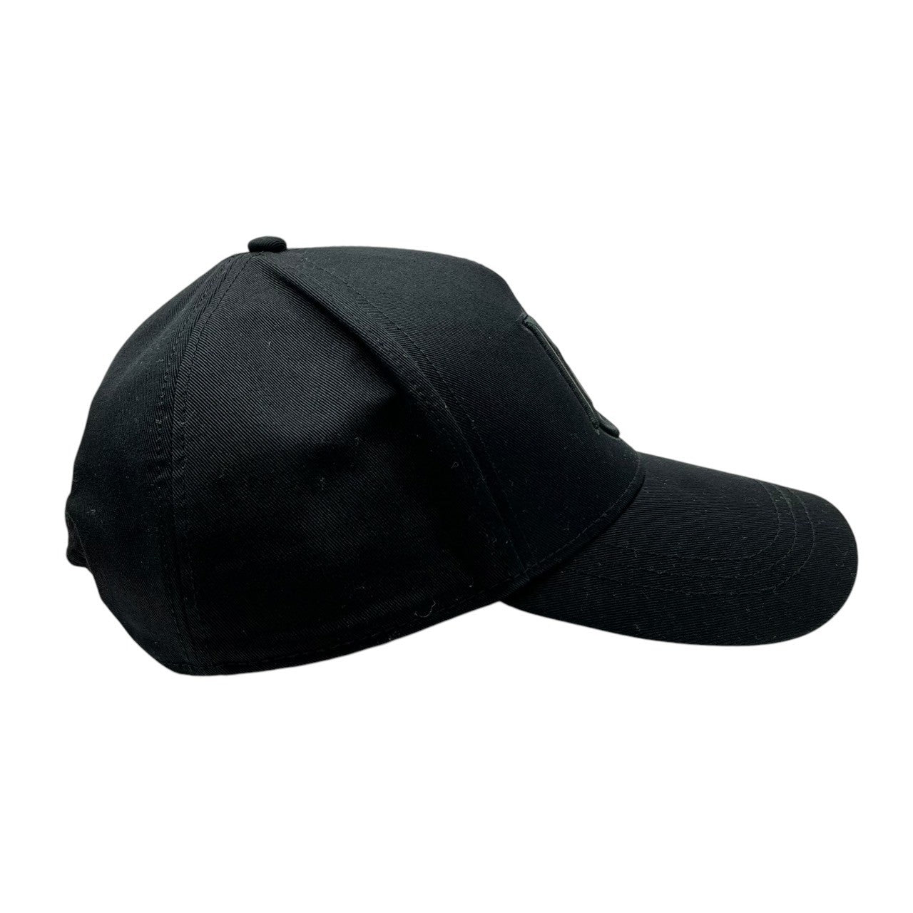 MONCLER(モンクレール) Cotton Gabardine Logo Baseball Cap コットン ギャバジン ロゴ ベースボール キャップ C-A9CO-23-15750 FREE(UNISEX) ブラック