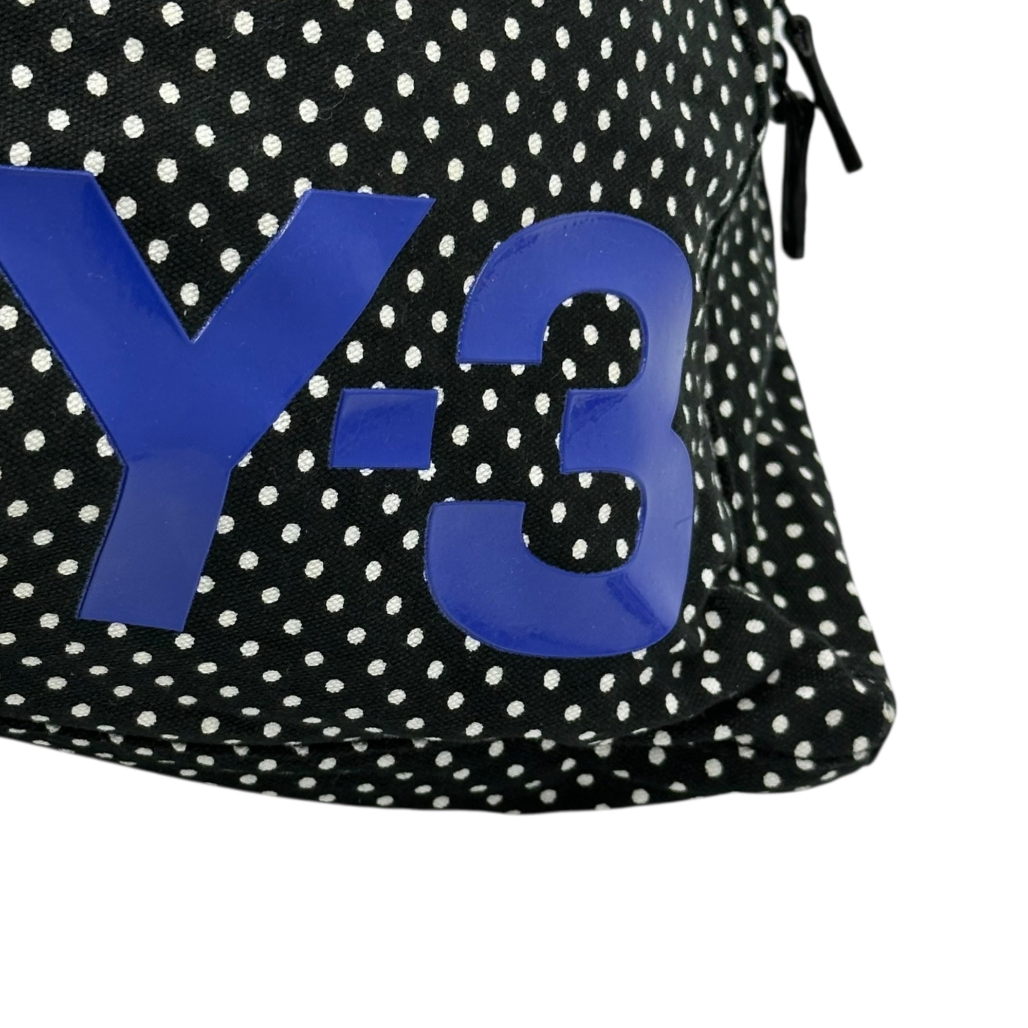 Y-3(ワイスリー) Logo Print Dot Pattern Boston Bag ロゴ プリント ドット柄 ボストン バッグ V87291 ブラック×ホワイト