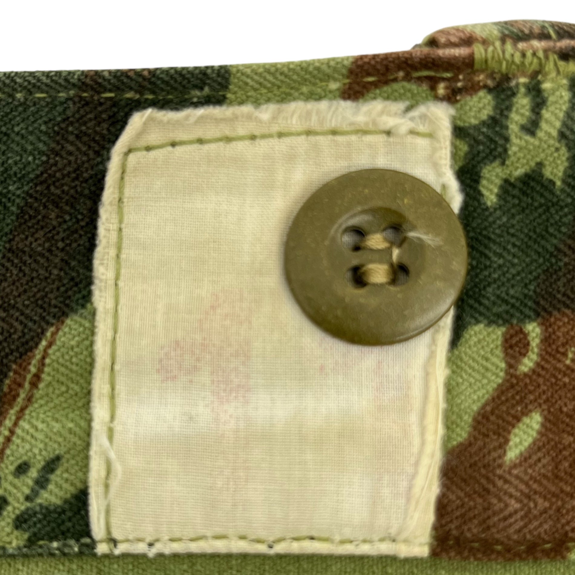 FRENCH MILITARY(フランス軍) 60's M-47 Lizard camo herringbone twill cargo pants リザードカモ ヘリンボーンツイル カーゴパンツ 11 カーキ 60年代~ ヴィンテージ フレンチミリタリー EURO