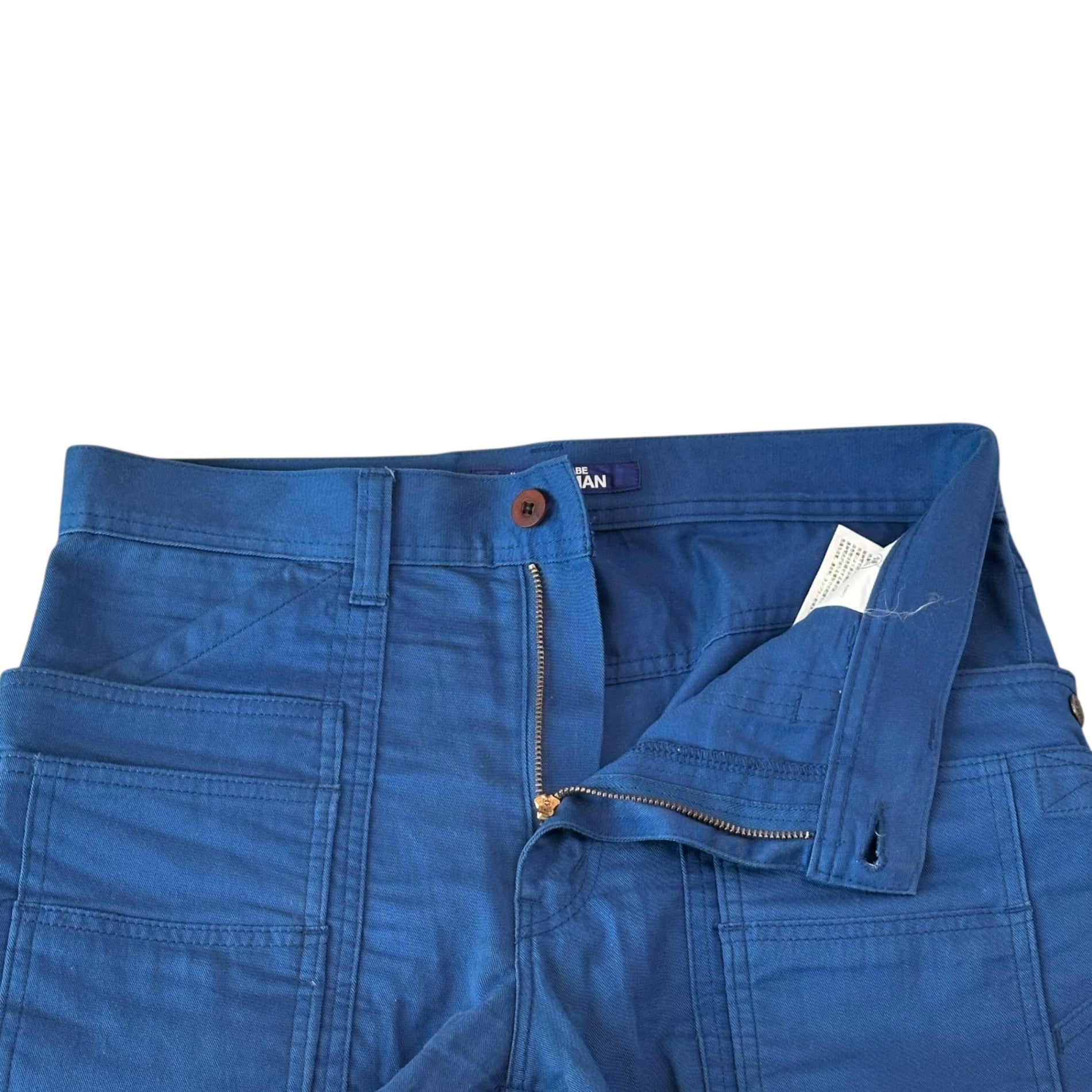 COMME des GARCONS JUNYA WATANABE MAN(コムデギャルソンジュンヤワタナベマン) 12SS Multi-Function Pocket Straight Work Pants 多機能 ポケット ストレート ワーク パンツ WI-P035 S ブルー AD2011