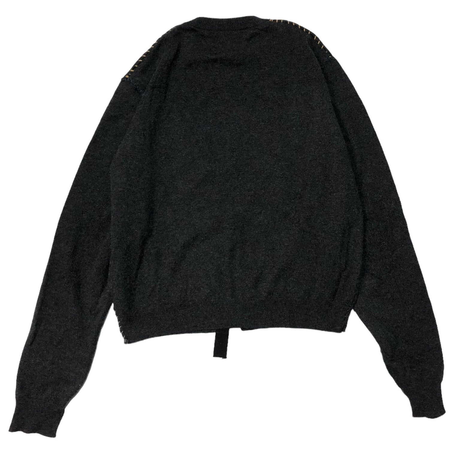 SUNSEA(サンシー) 24SS CASHMERE ZIP CARDIGAN カシミア ジップ カーディガン 28th collection SUNSEA2851 SIZE 3(L) チャコール 2024年2月発売完売品