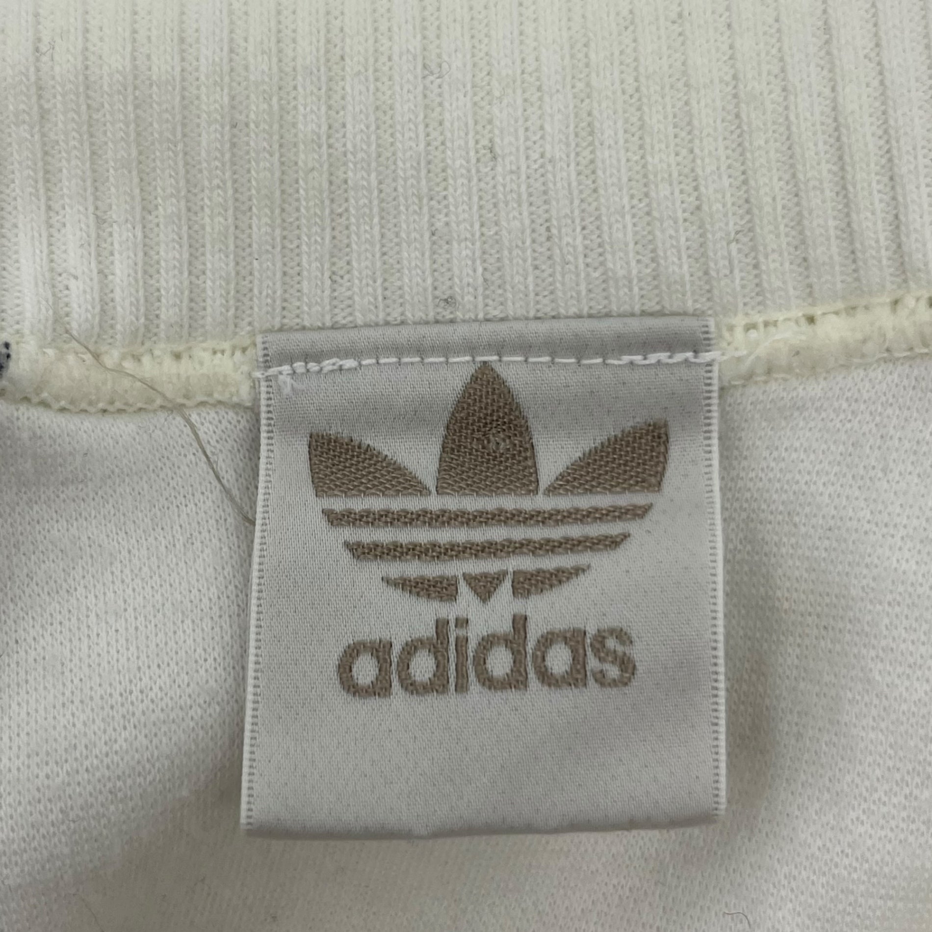 adidas(アディダス) 80’s ~ 90's Vintage sweatshirt ヴィンテージ ロゴ スウェット AA-3220 L-O ホワイト×ブルー 80年代~90年代