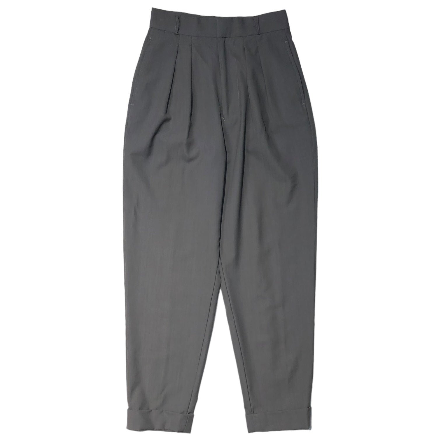 Jean Paul GAULTIER FEMME(ジャンポールゴルチエファム) 90’s 3B jacket design setup 3Bジャケット デザイン セットアップ 40(L程度) グレー スラックス テーラード スーツ