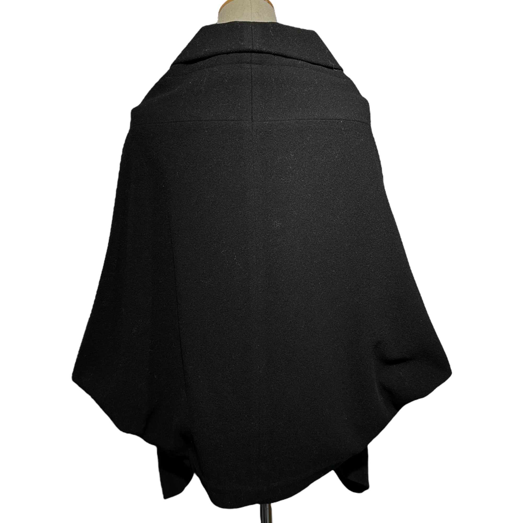 Y's(ワイズ) Kimono-Style Shawl Collar Melton Jacket 着物 スタイル ショールカラー メルトン ジャケット YG-J23-918 3(L程度) ブラック