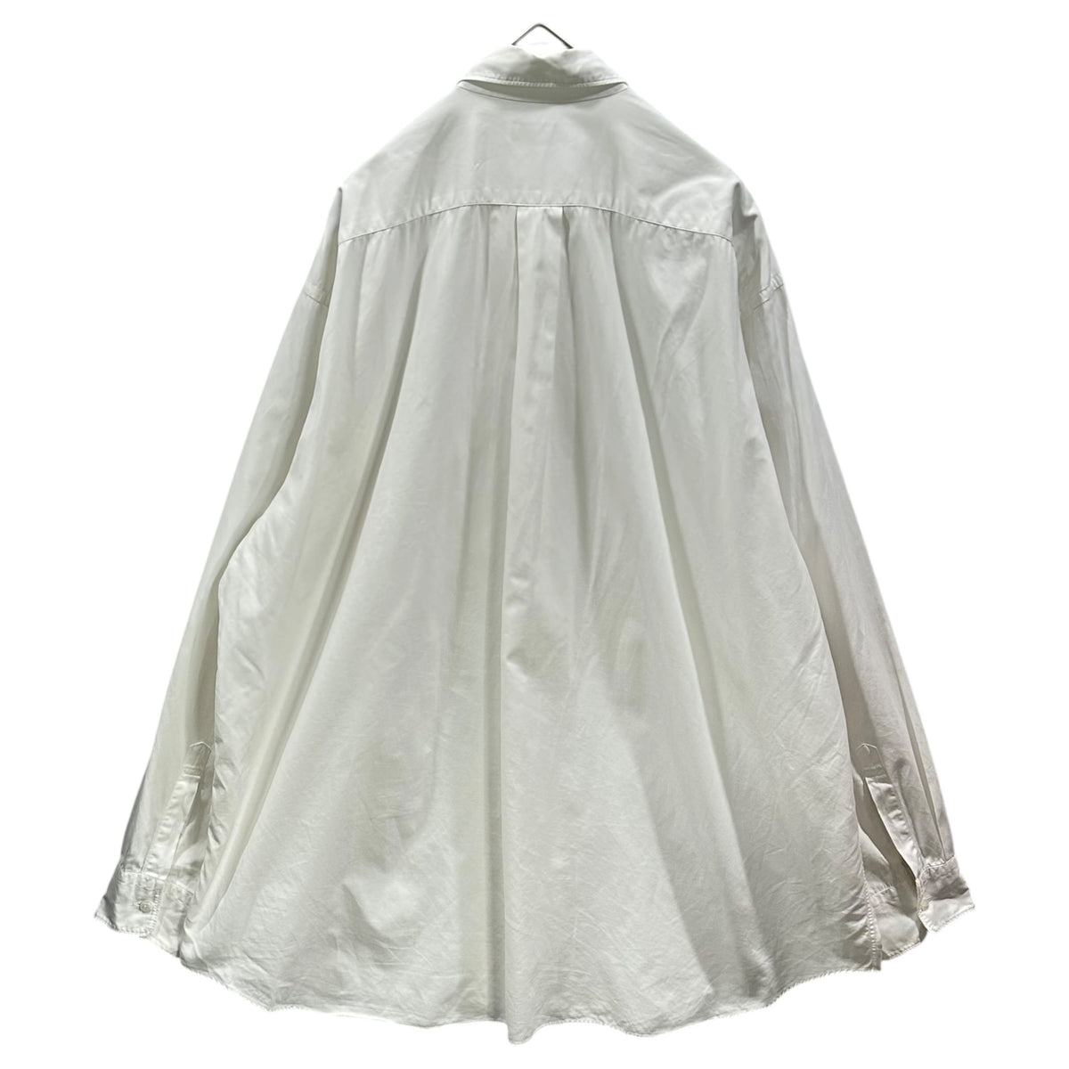 COMME des GARCONS HOMME(コムデギャルソンオム) 1990's Oversized Regular Collar Shirt レギュラーカラー ビッグ シャツ 表記無(FREE) ホワイト 90年代 田中オム