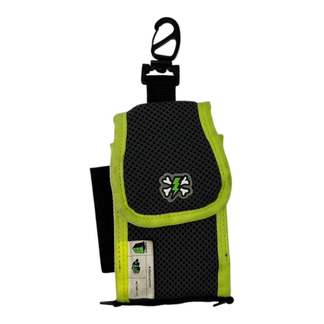 UNDERCOVER(アンダーカバー) 00AW “MELTING POT” GFY Mobile pouch thunder bone メルティングポット期 モバイル ポーチ サンダーボーン U11-384LOM グレー×イエロー メルポ期