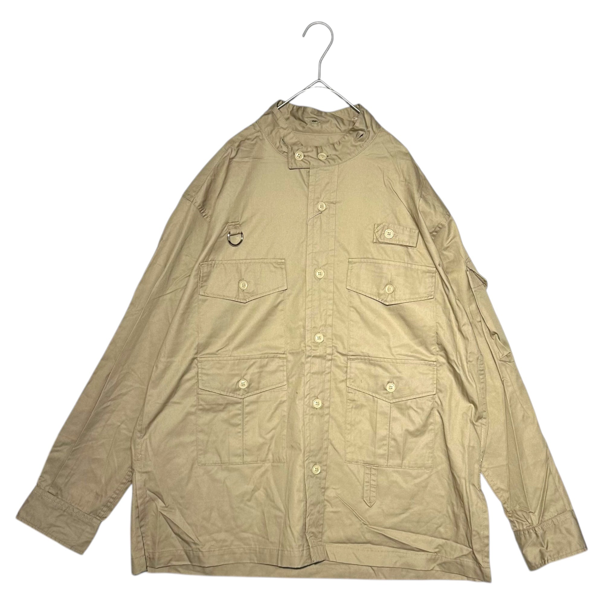 Engineered Garments(エンジニアードガーメンツ) Fishing Over shirt フィッシング オーバー シャツ S ベージュ フーデット フード パーカー ジャケット