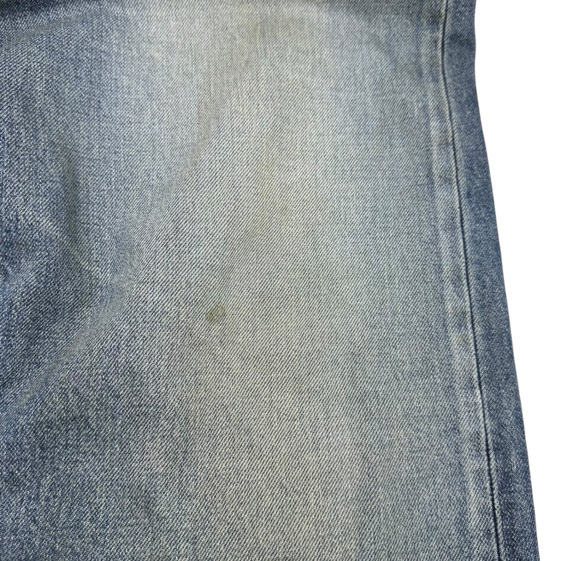 SUPREME(シュプリーム) 24AW Distressed Loose Fit Selvedge Jean ヴィンテージ 加工 ワイド デニム パンツ 30 インディゴ 24FW