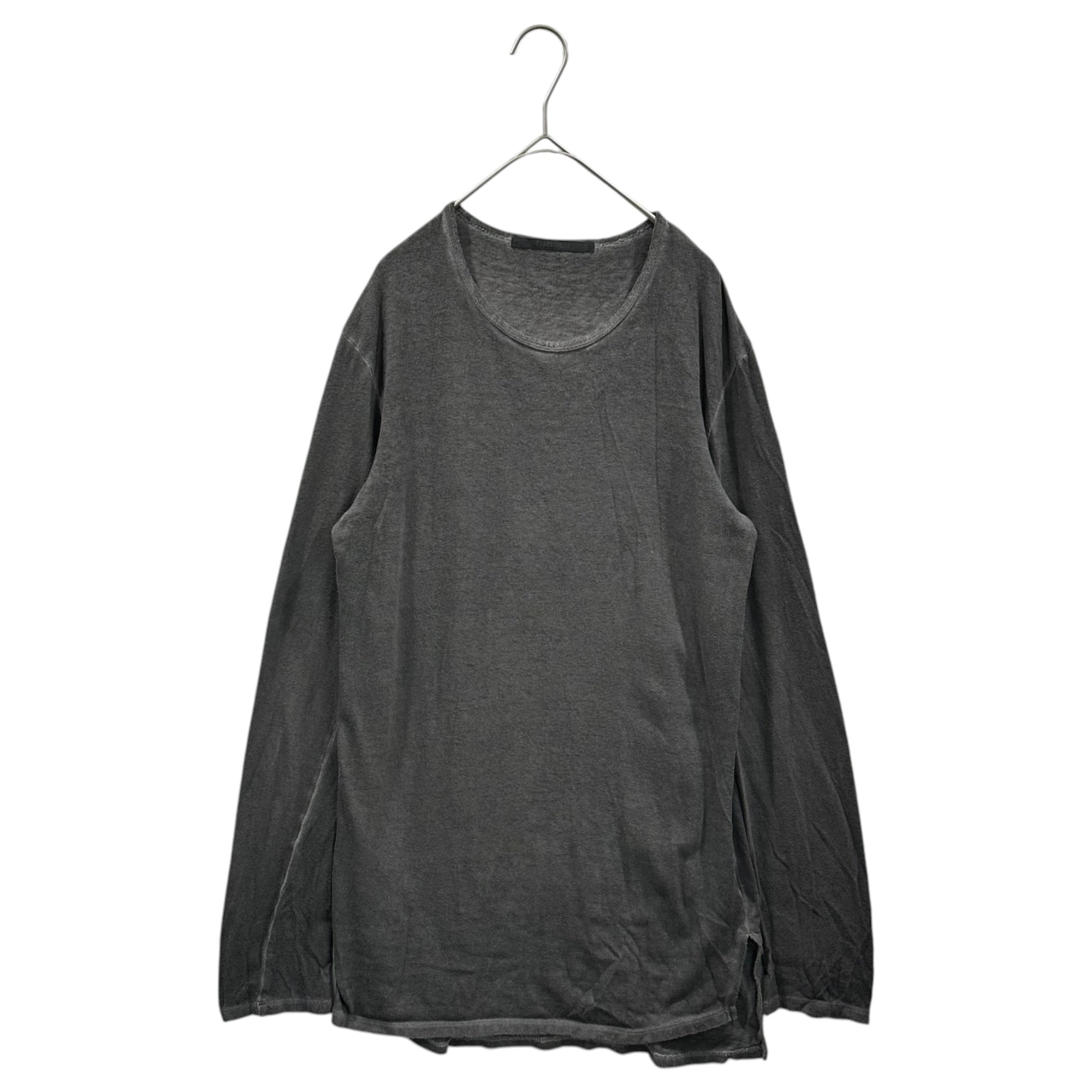 D.HYGEN(ディーハイゲン) Cold-dyed L/S T-Shirt コールド ダイ 長袖 Tシャツ カットソー ST101-00138A 2(M程度) グレー