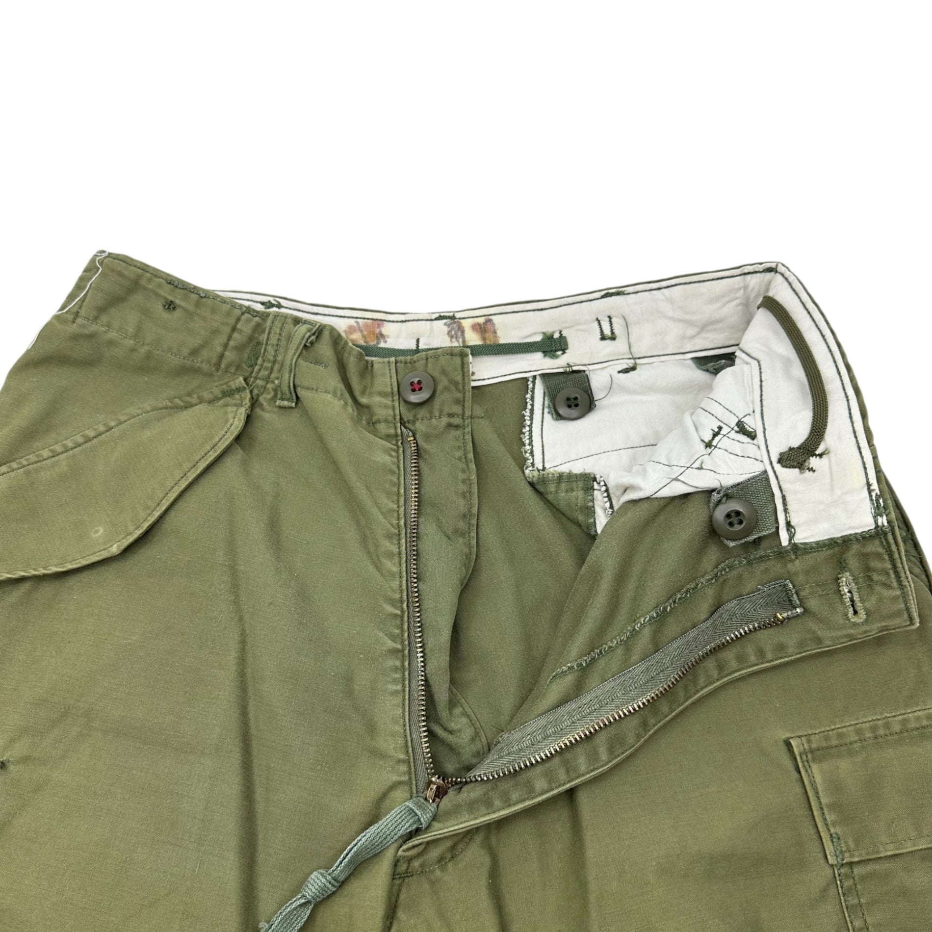 US ARMY(アメリカ軍) 70's M-65 FIELD PANTS ミリタリー カーゴ パンツ 8415-782-2951 SMALL REGULAR オリーブ 70年代 ヴィンテージ