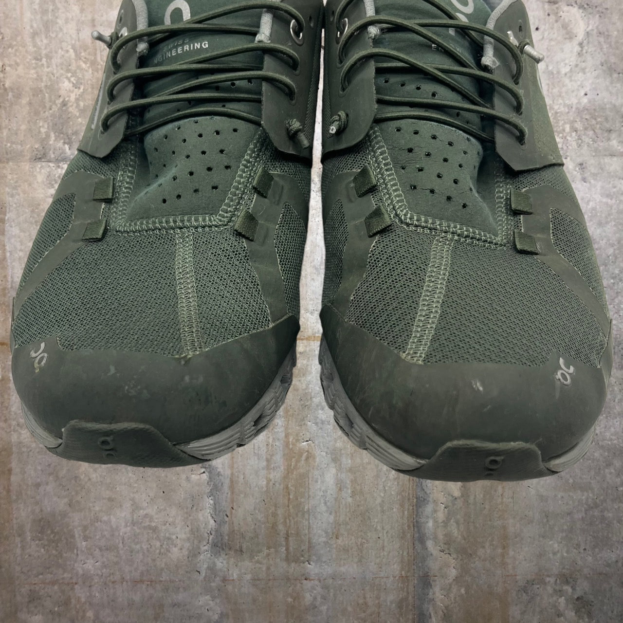 on(オン) Cloud Waterproof/ローカットスニーカー 26cm カーキ