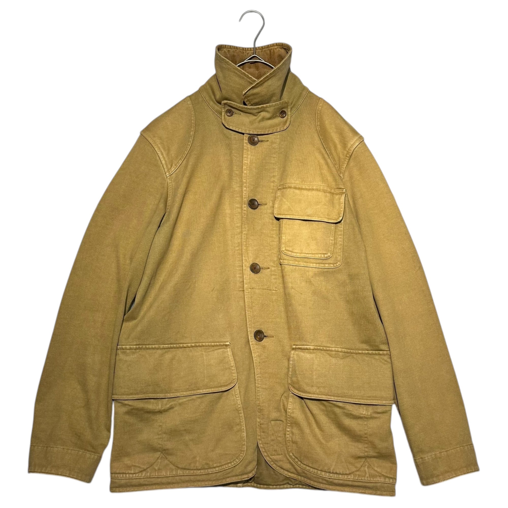 RRL(ダブルアールエル) Collar corduroy cotton hunting jacket コーデュロイ 襟 コットン ハンティング ジャケット 65392 S ブラウン