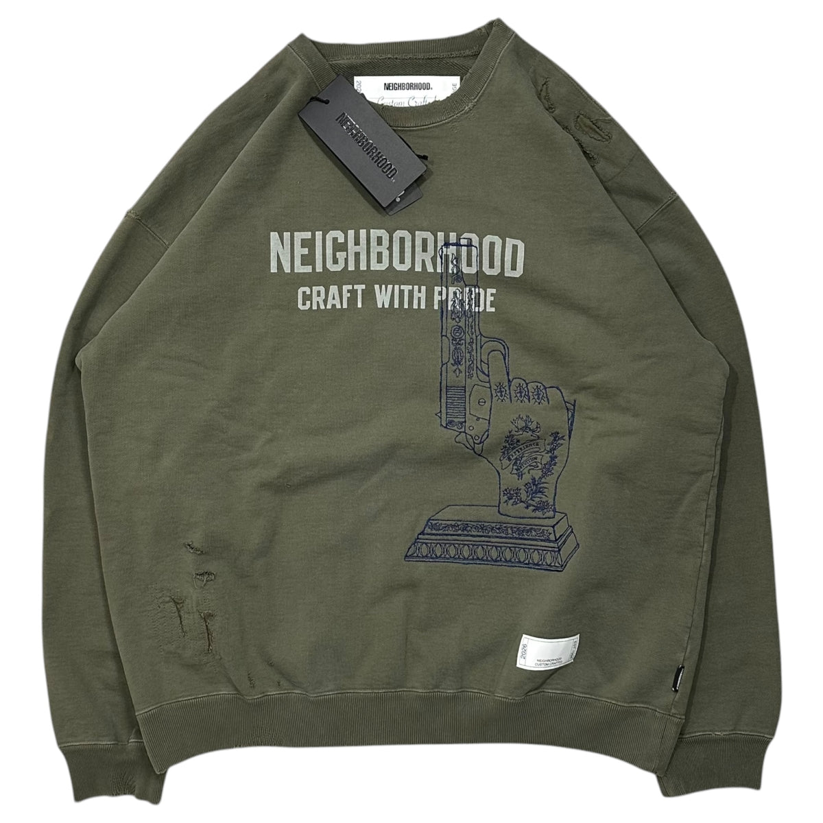 NEIGHBORHOOD(ネイバーフッド) 26SS SAVAGE SWEAT SHIRT LS サベージ 