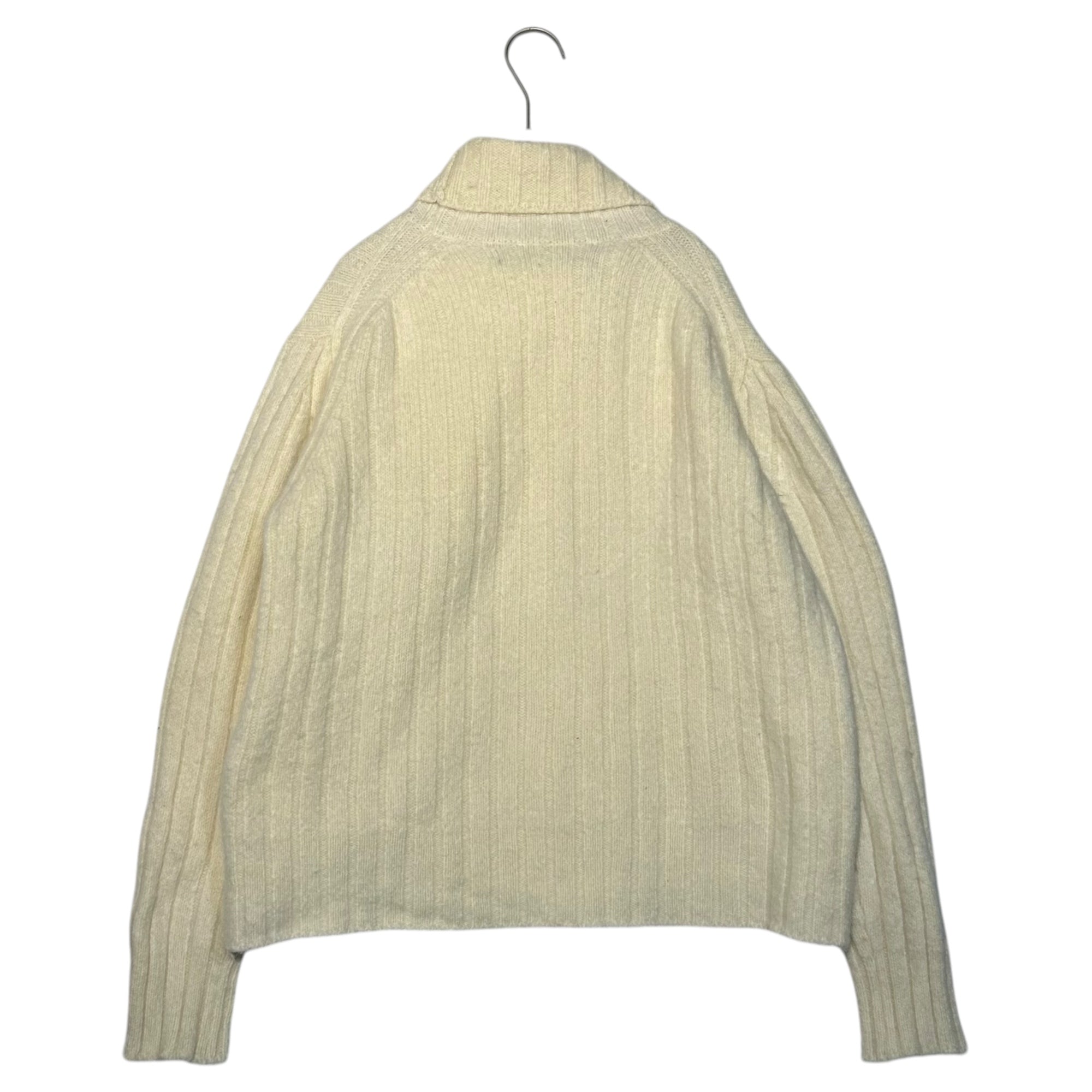 OLD JOE(オールドジョー) Angora Wool Pocket Turtleneck Knit アンゴラ ウール ポケット タートルネック ニット 152KN04 38 ホワイト