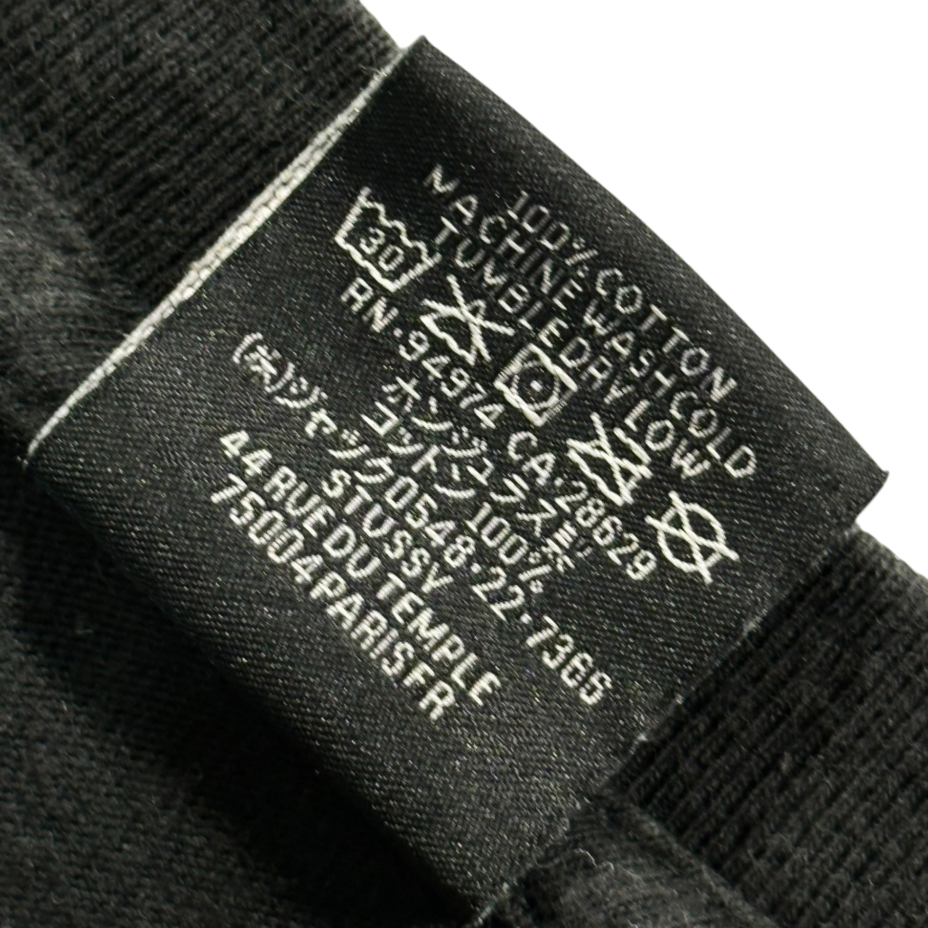 STUSSY(ステューシー) Dice & Logo Tee ダイス ロゴ Tシャツ サイコロ XL ブラック×ホワイト