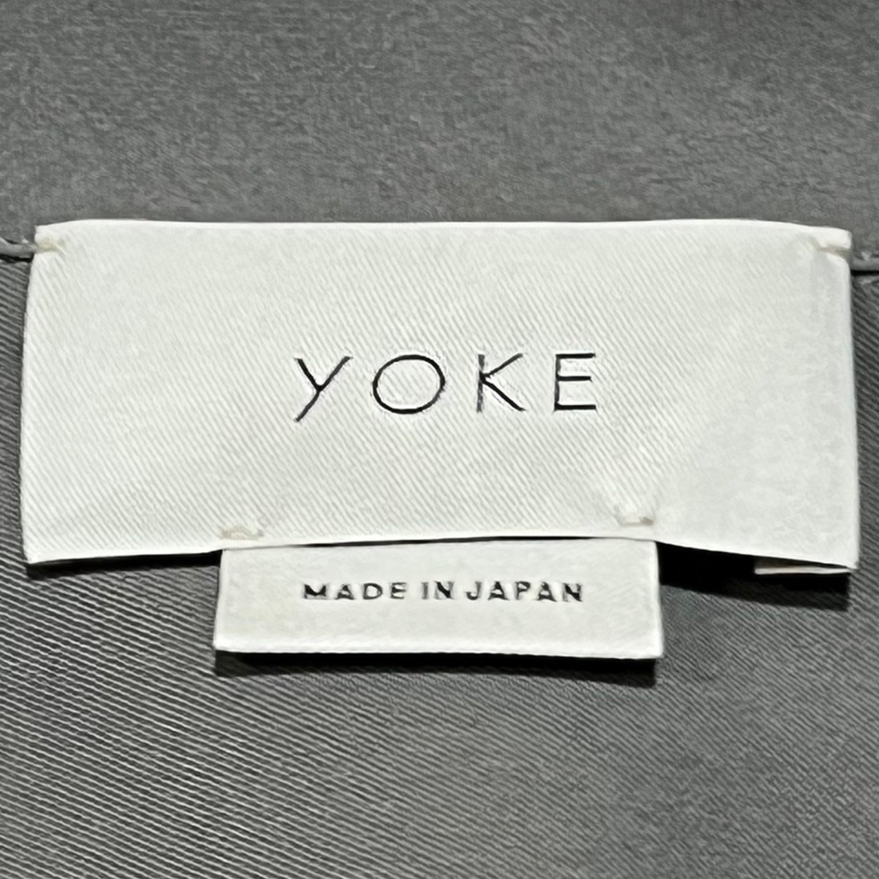 YOKE(ヨーク) 20SS SHIRTS CARDIGAN/シャツカーディガン YK20SS00965H SIZE S グレー