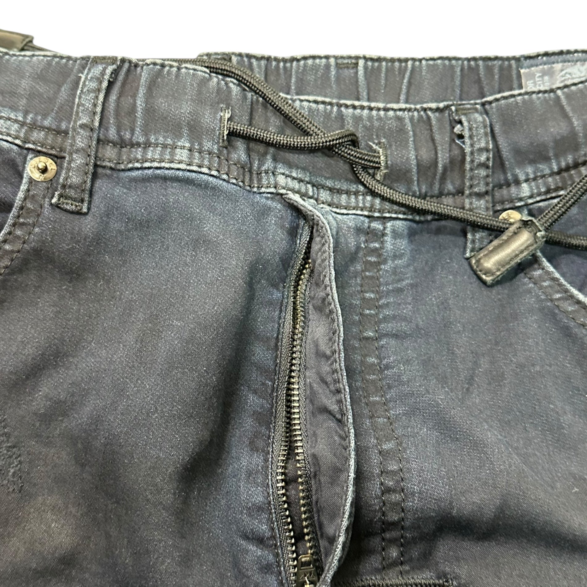 DIESEL(ディーゼル) NARROT-NE JOGG JEANS ダメージ加工 ジョグ ジーンズ デニム パンツ W30 ブラック ストレッチ ダメージ加工