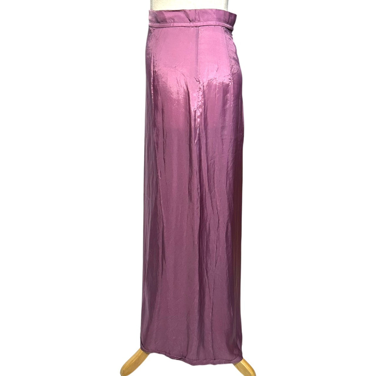 Y's(ワイズ) old high waist maxi long skirt オールド ハイウエスト マキシロングスカート YP-S24-231 3 パープル