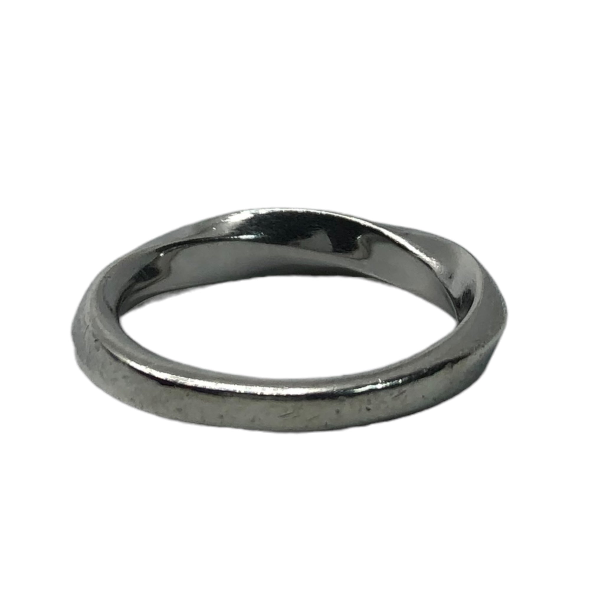 TOM WOOD(トムウッド) INFINITY BAND SLIM インフィニティ バンド スリム シルバー ねじれ リング R75XWNA01S925 62(約22号) シルバー silver925