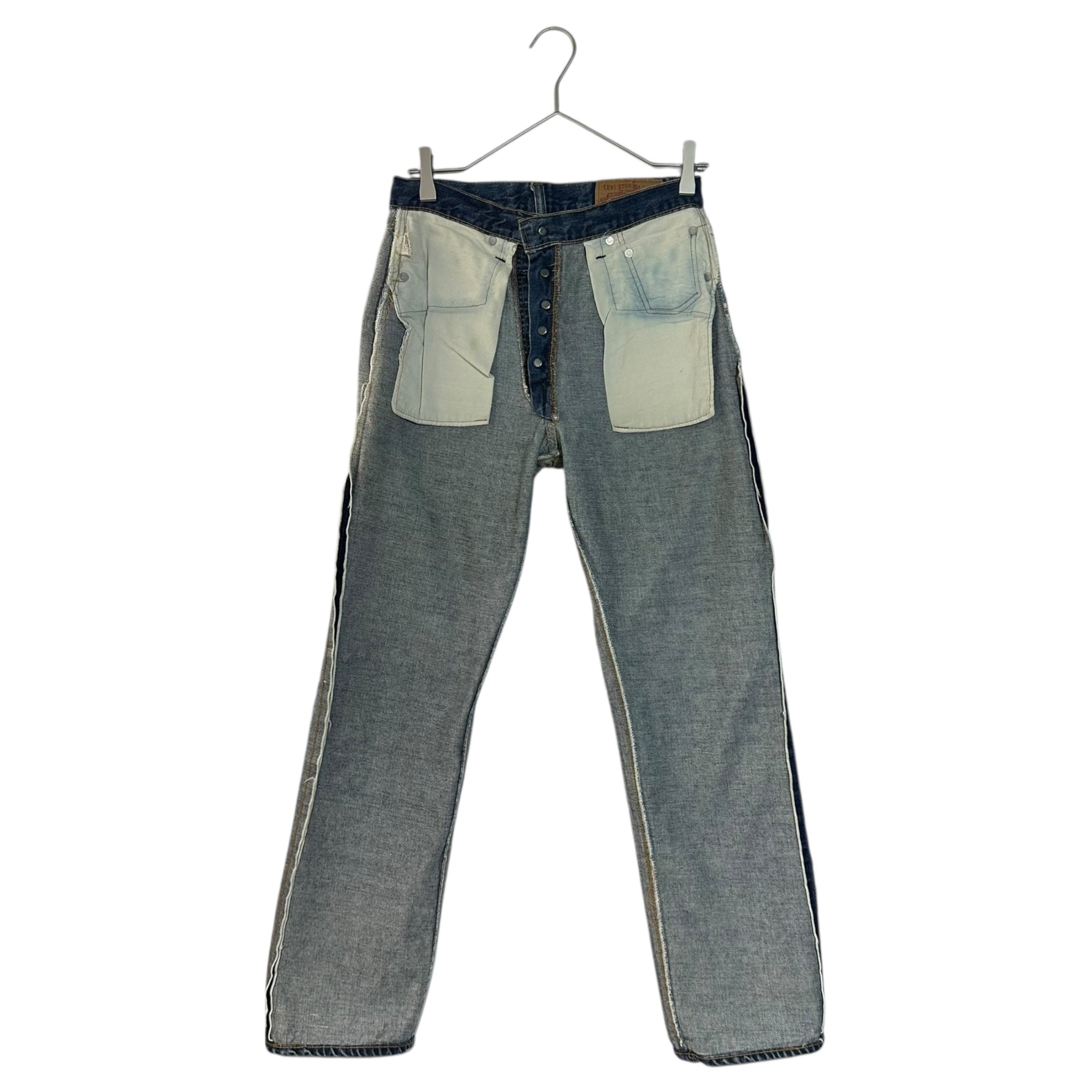 Levi's(リーバイス) 70's 501 66 Early Vintage Denim Pants 66前期 ヴィンテージ デニム パンツ W30 L31 インディゴ 74年8月製造 6刻印 セルビッチ 濃紺