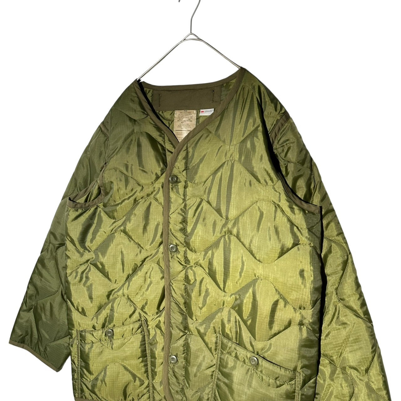 HOUSTON(ヒューストン) ”3M THINSULATE” M-65 Field Liner Jacket フィールド ライナー ジャケット 50909 M オリーブ ミリタリー キルティング