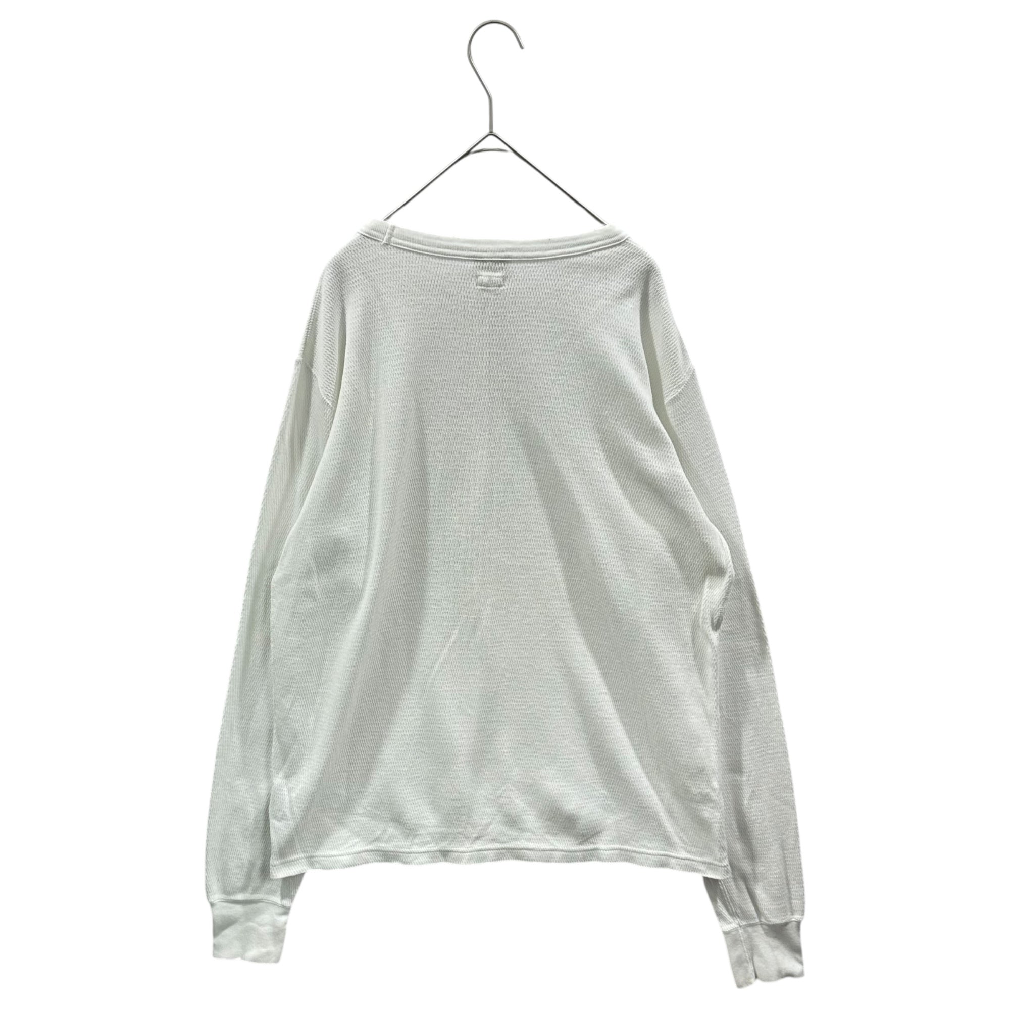 VISVIM(ビズビム/ヴィズヴィム) 2019AW SUBLIG THERMAL CREW 3-PACK L/S サブリグ サーマル クルーネック ロングスリーブ 長袖 カットソー 0119205009006 2 ホワイト Tシャツ
