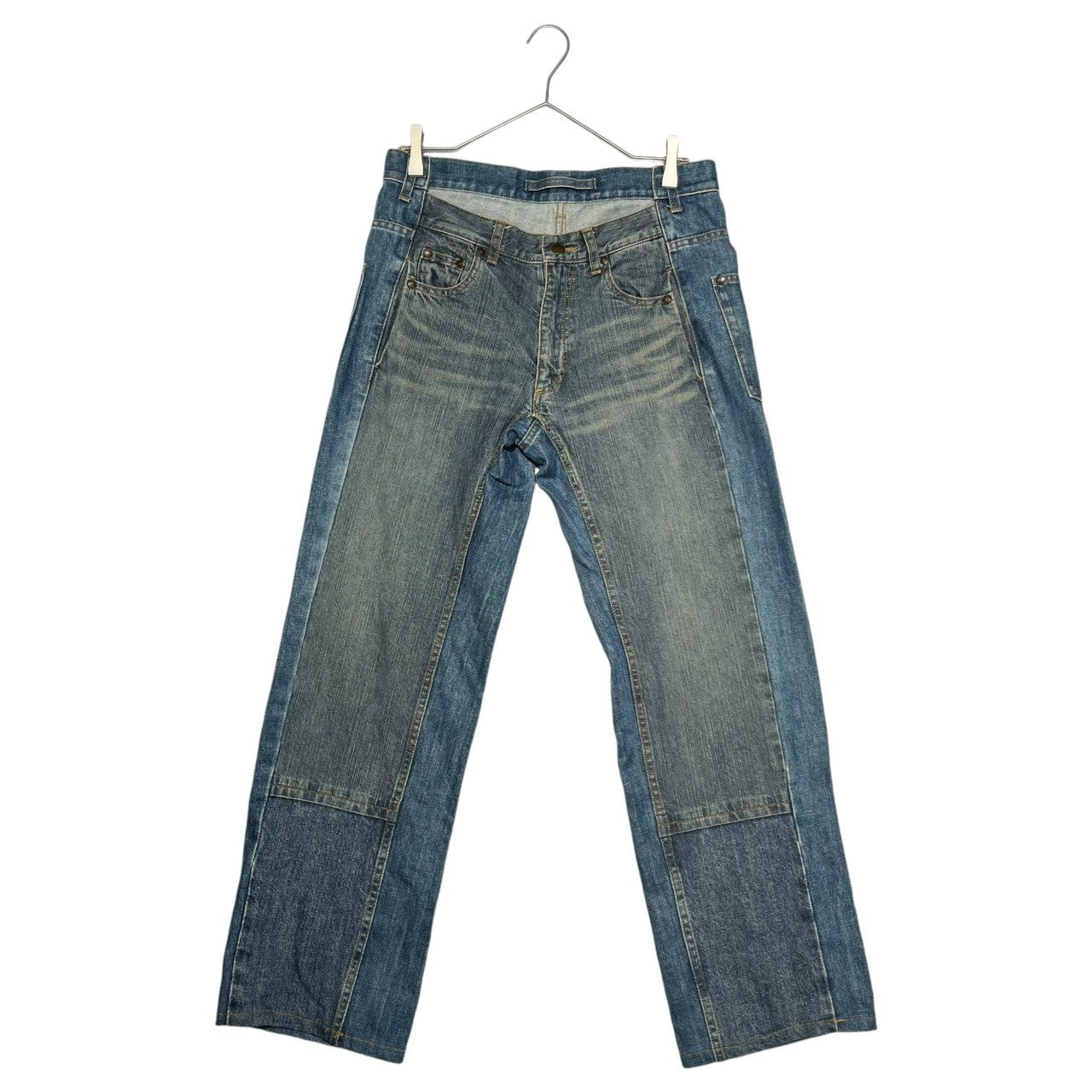 MIHARA YASUHIRO(ミハラヤスヒロ) 00's reconstructed denim pants 再構築 デニム パンツ  11232194 M インディゴ