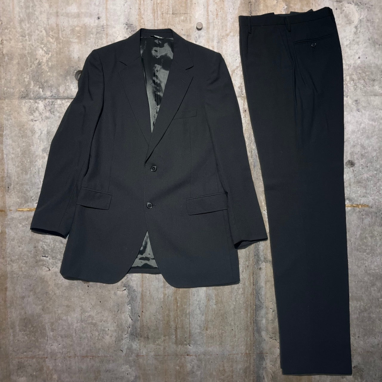 DOLCE&GABBANA(ドルチェ&ガッバーナドルガバ) セットアップジャケット 54(XXLサイズ程度) ブラック