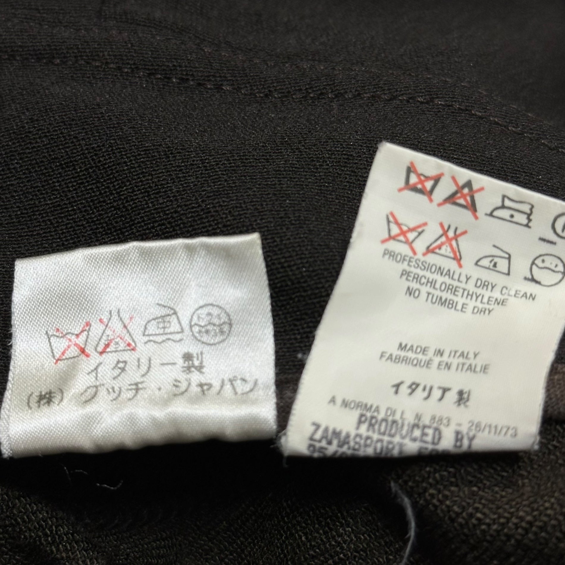 GUCCI(グッチ) 90's vintage short length zip up jacket 90年代 ヴィンテージ ショート丈 ジップアップ ジャケット 42(L~XL程度) ブラウン