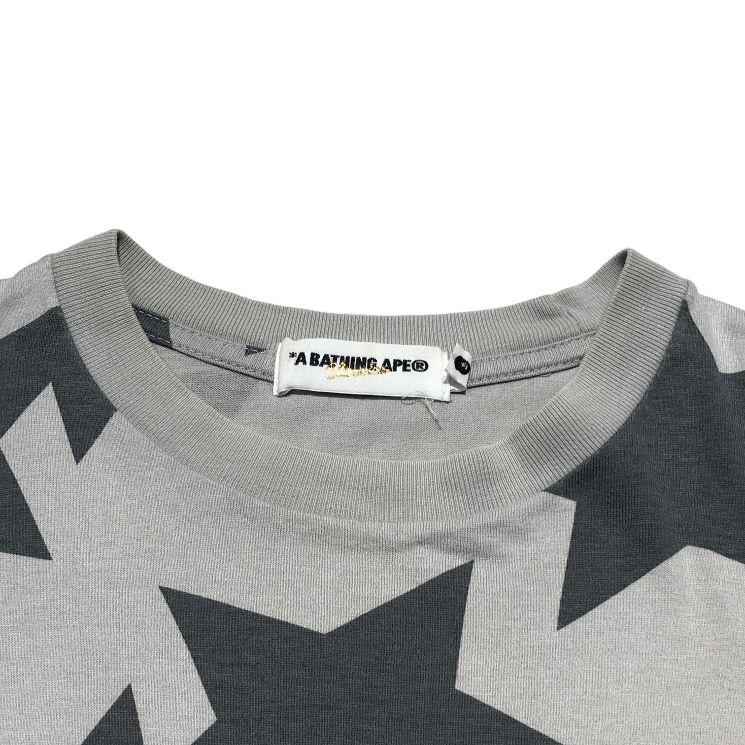 A BATHING APE(アベイシングエイプ) 00's BAPE STA Tシャツ 00年代 L グレー
