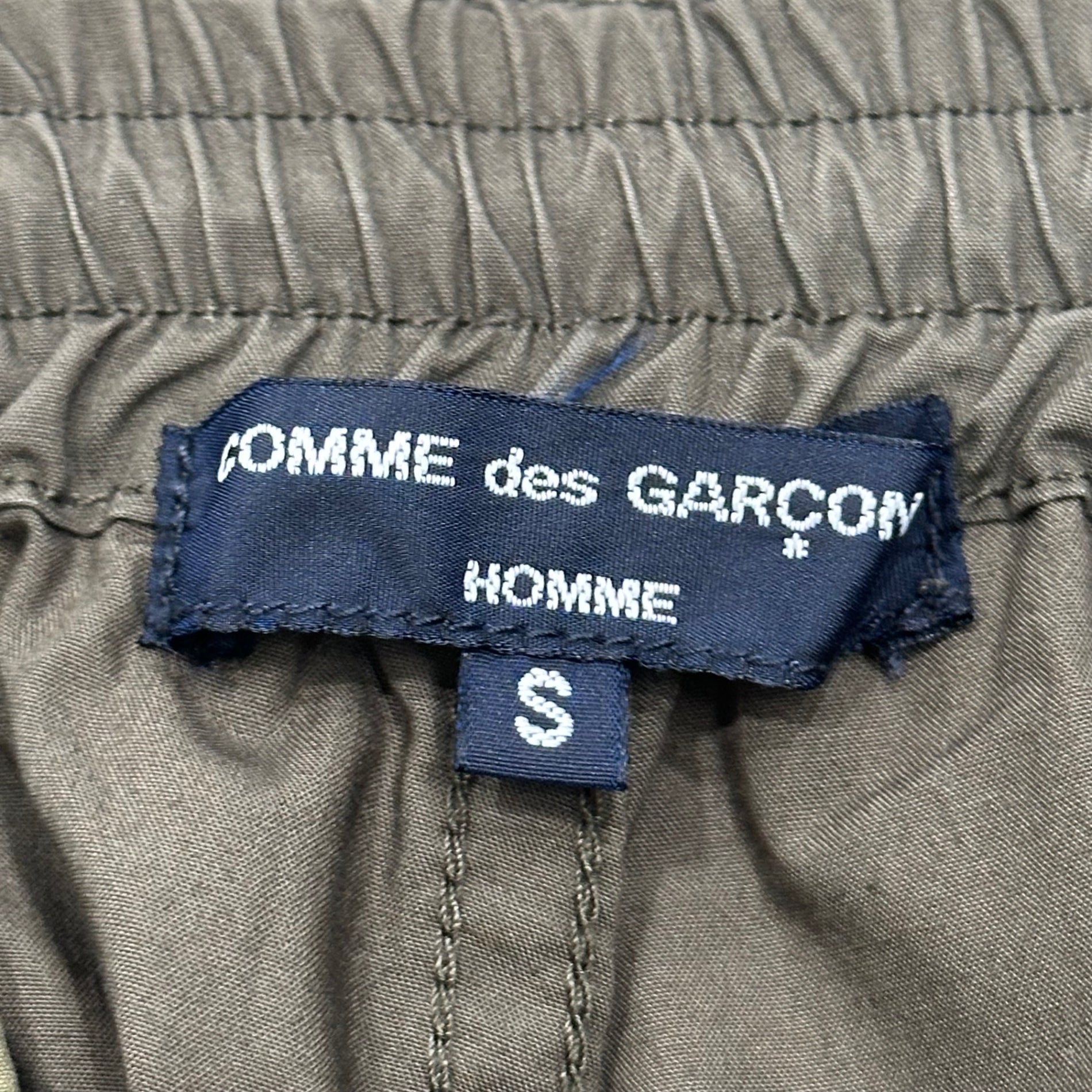 COMME des GARCONS HOMME(コムデギャルソンオム) 22SS Cotton Basic Shorts コットン ベーシック ショーツ ハーフパンツ HI-P031 S カーキ AD2021
