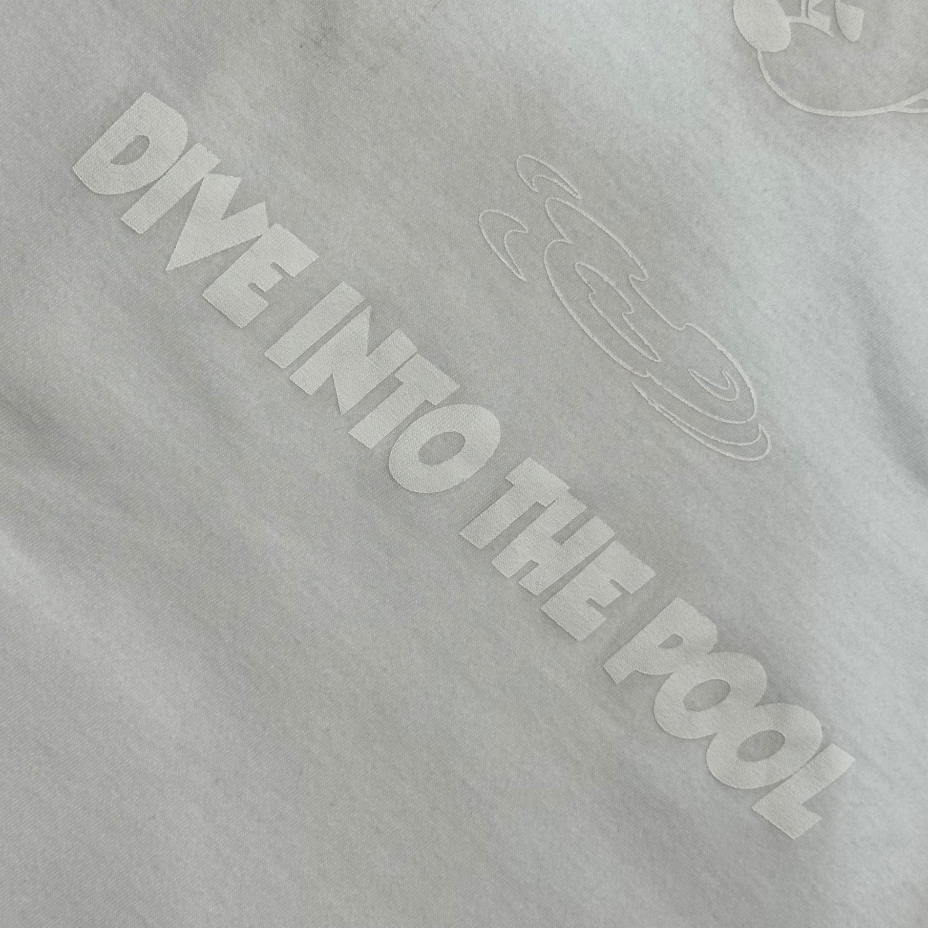 THE POOL AOYAMA×Disney (ザ プール アオヤマ×ディズニー) DIVE INTO THE POOL Mickey Mouse graphic s/s T-shirtミッキー グラフィック 半袖 Tシャツ POM-1431-A XS ホワイト