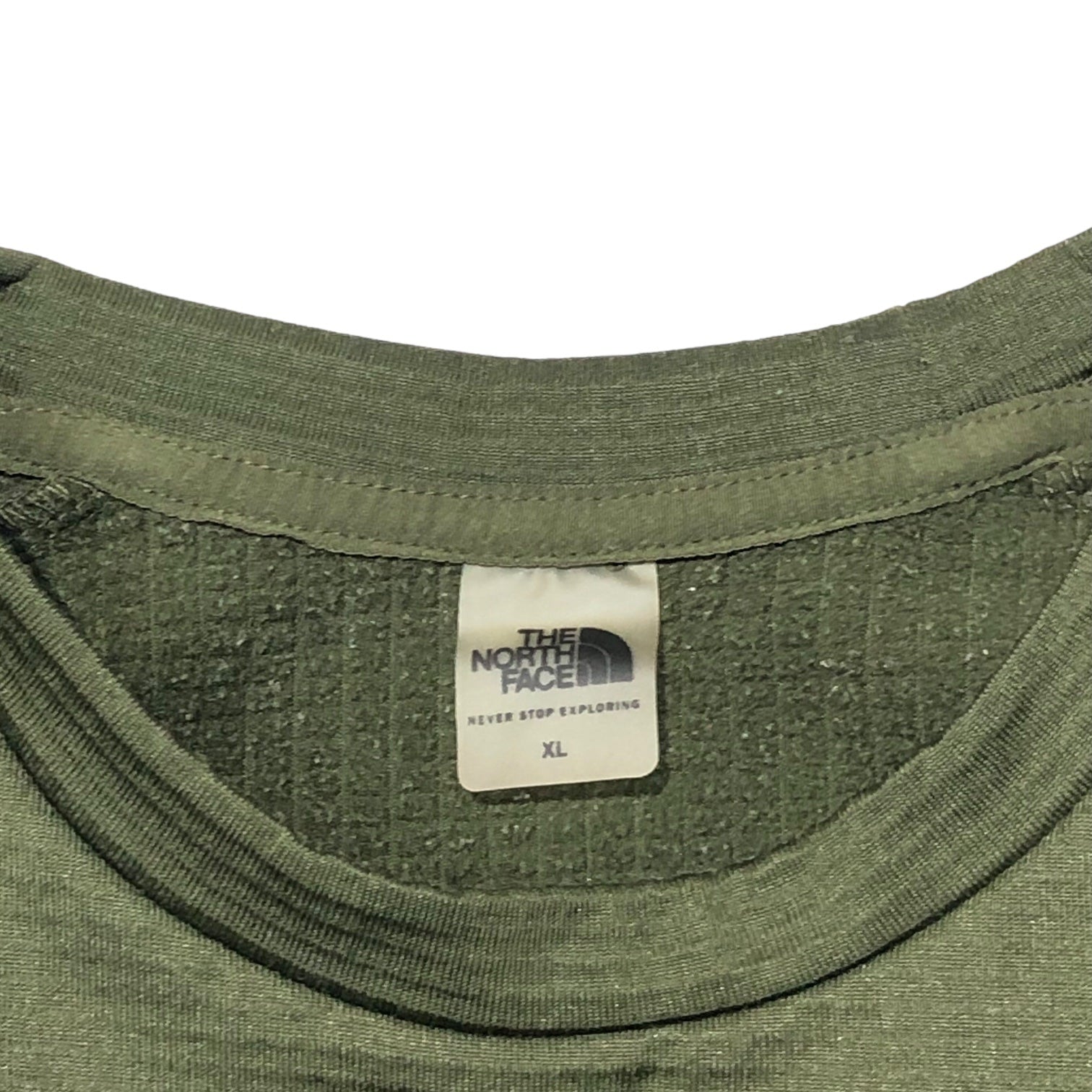 THE NORTH FACE(ノースフェイス) ロングスリーブ サーマル バーサ グリッド クルー NT61879 XL カーキ 長袖 カットソー Tシャツ
