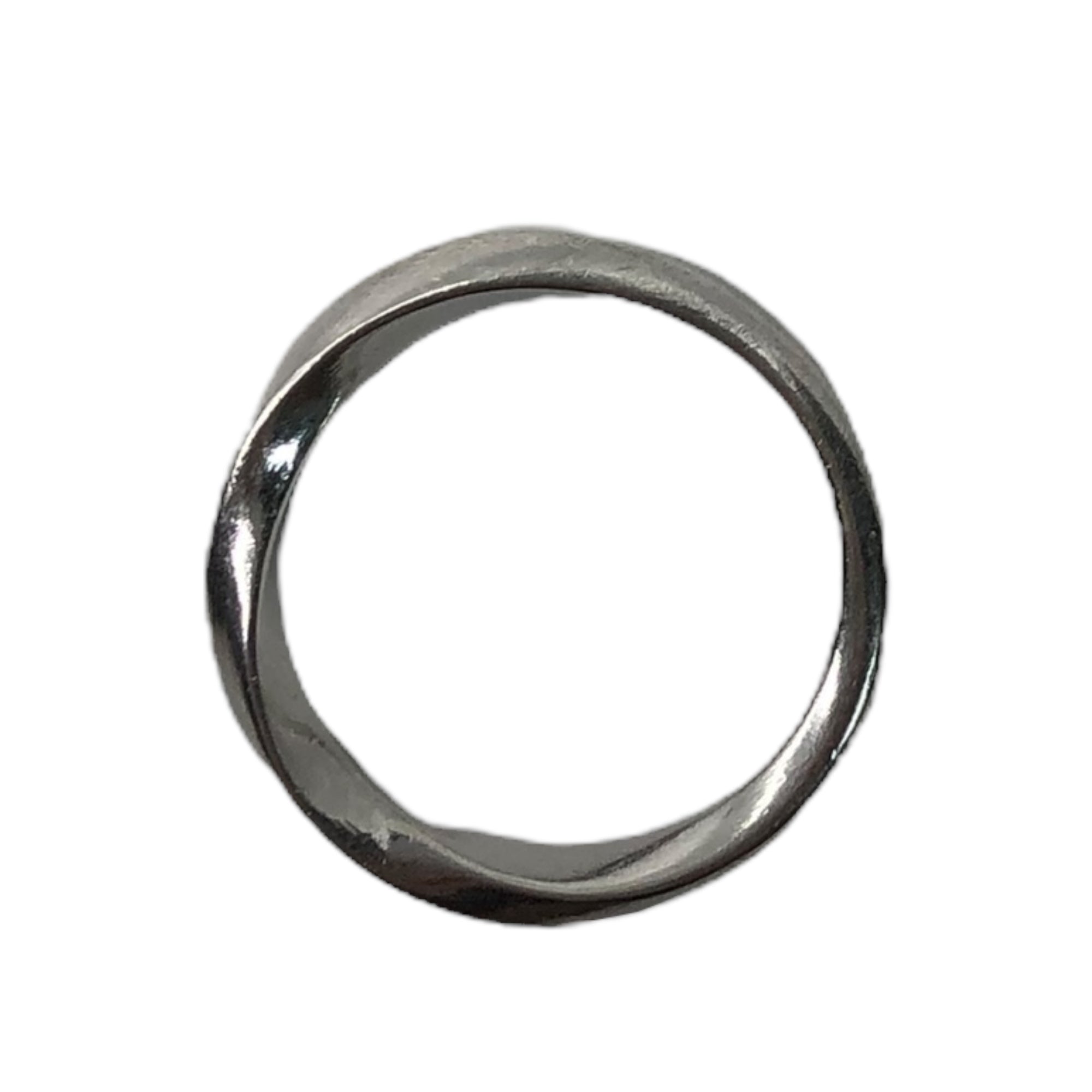 TOM WOOD(トムウッド) INFINITY BAND SLIM インフィニティ バンド スリム シルバー ねじれ リング R75XWNA01S925 62(約22号) シルバー silver925