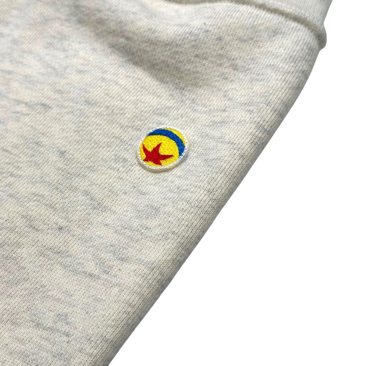 Champion×BEAMS(チャンピオン×ビームス) TOY STORY CREW SWEATSHIRT トイストーリー クルーネック スウェット C8-B020 L ライトグレー ピクサー コラボ