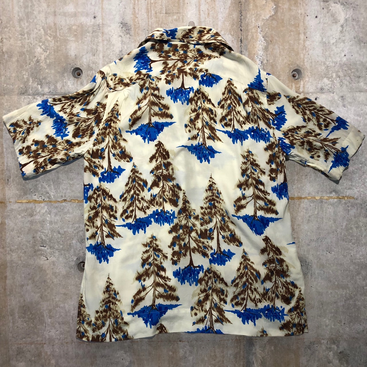 Acne Studios(アクネストゥディオズ) 19SS Simon Pine Flu Vacation Shirt/半袖シャツ 1159-343-7050 44(Mサイズ程度) ホワイト