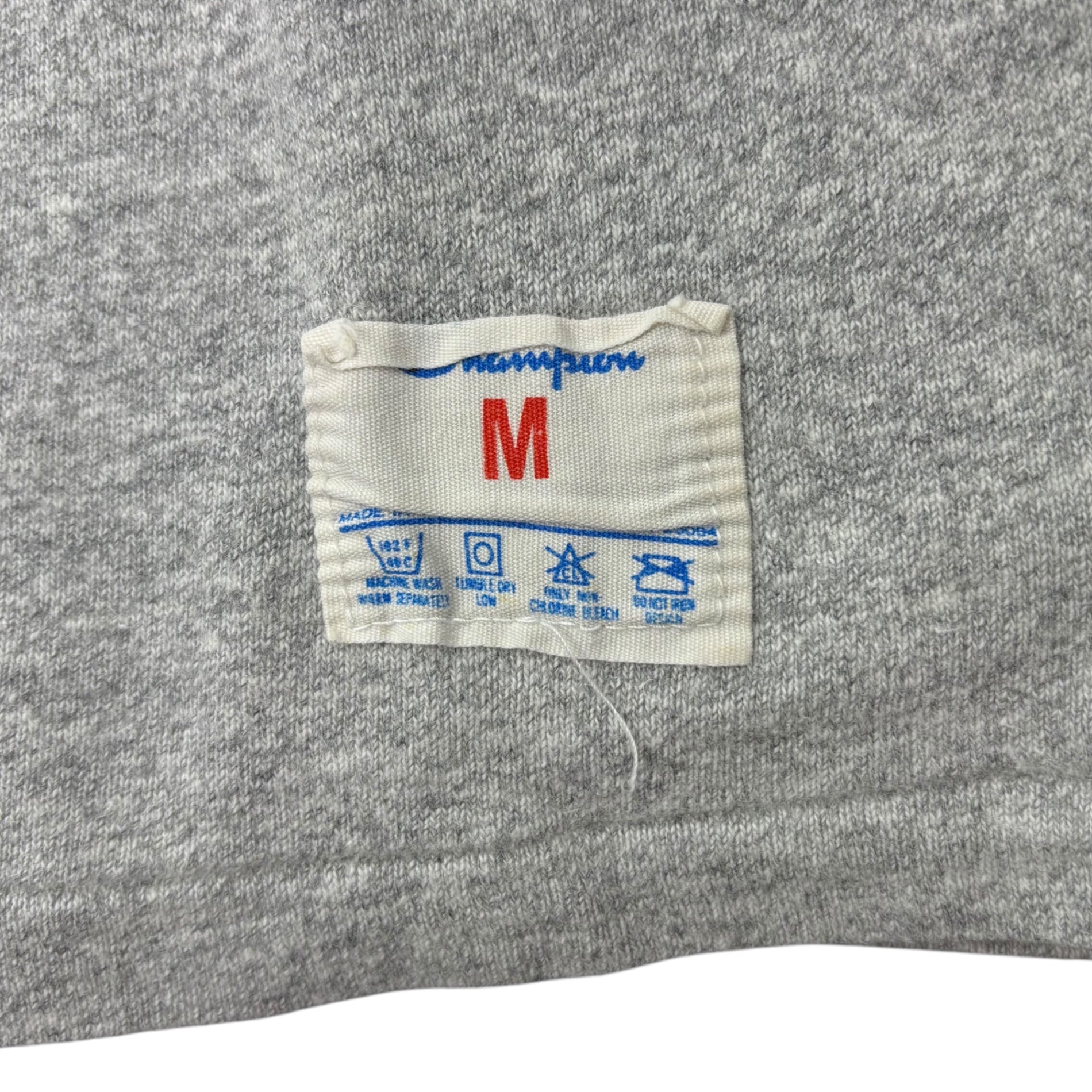 Champion(チャンピオン) 80's USA made ”ST. NORBERT 85 COLLEGE” Football Tee フットボール Tシャツ M グレー×グリーン トリコタグ 80年代 ヴィンテージ