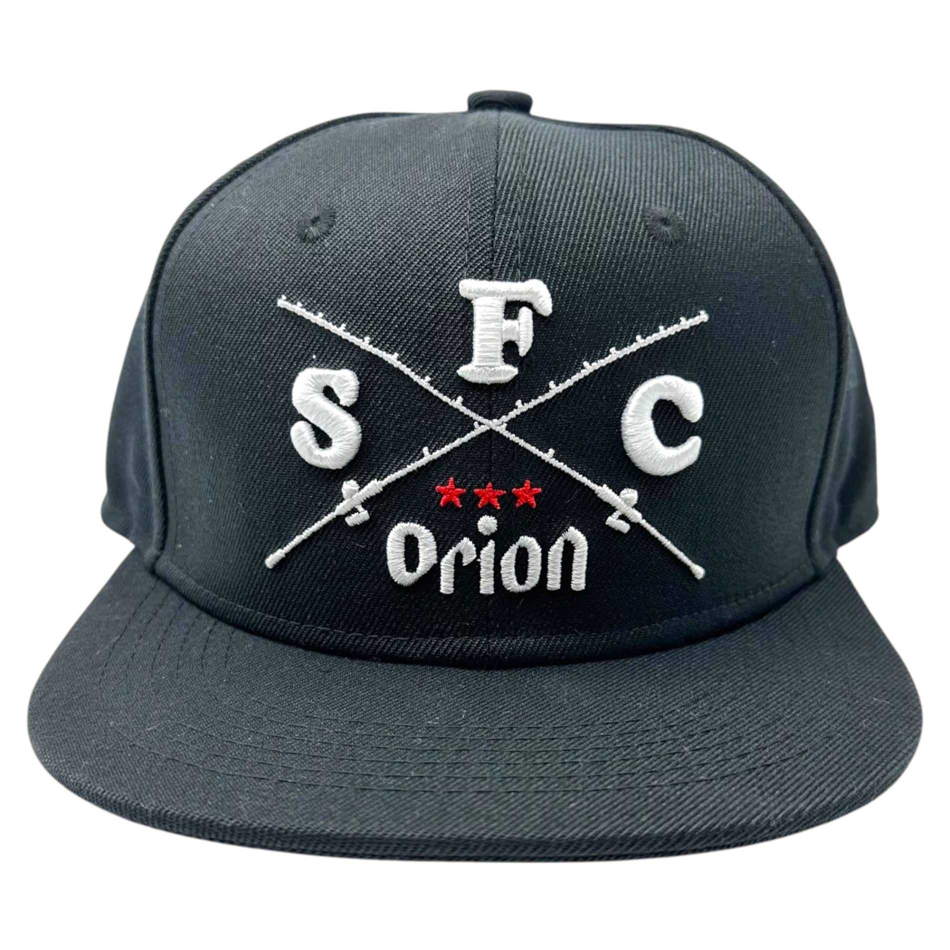 IRIE FISHING CLUB(アイリーフィッシングクラブ) ORION CROSS ROD CAP オリオン クロス ロッド キャップ ブラック×ホワイト×レッド